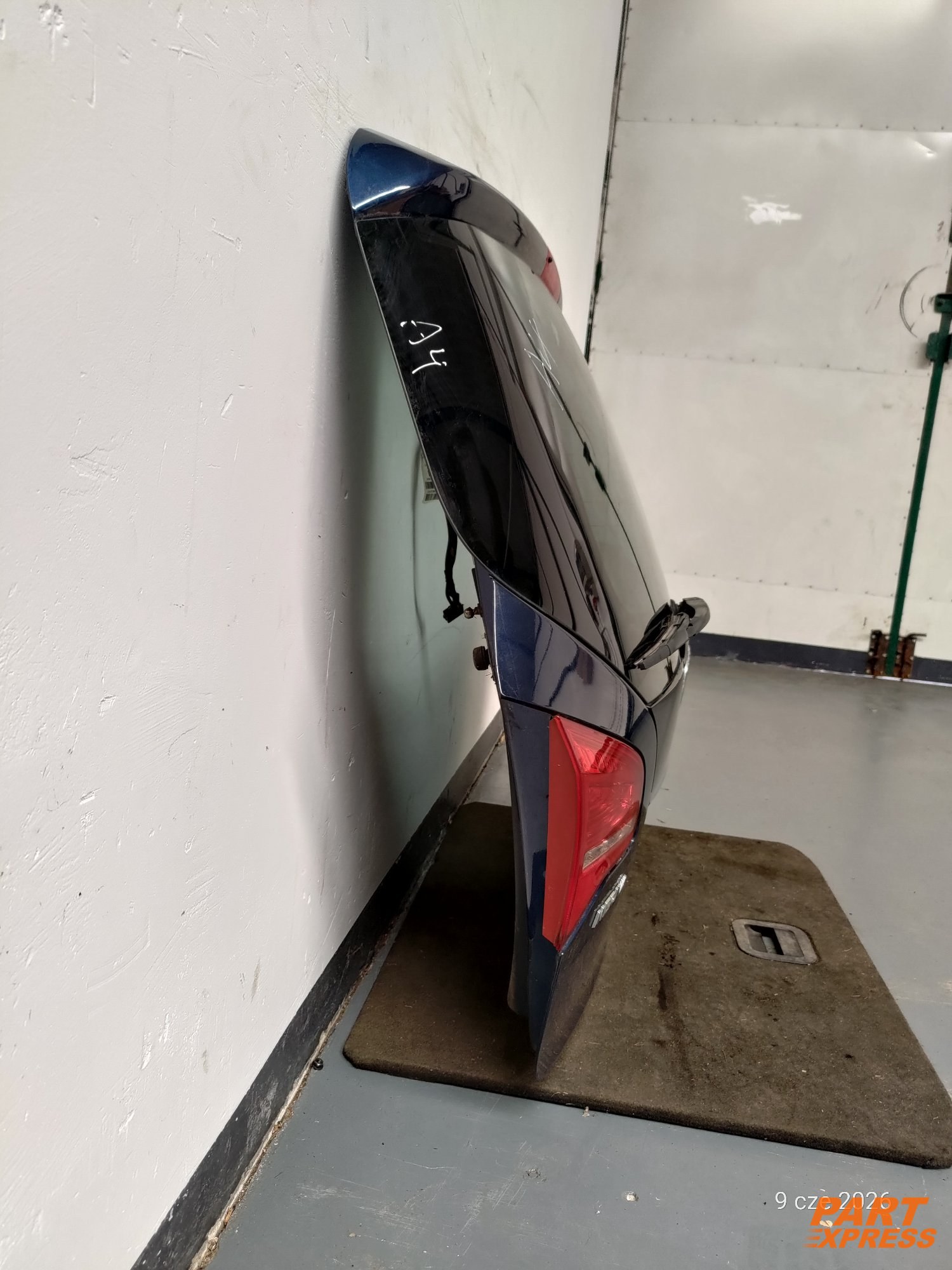 Heckklappe Kofferraumdeckel Opel Meriva B Blau Ozeanblau GEU 22A 2010 - 2017 – 3