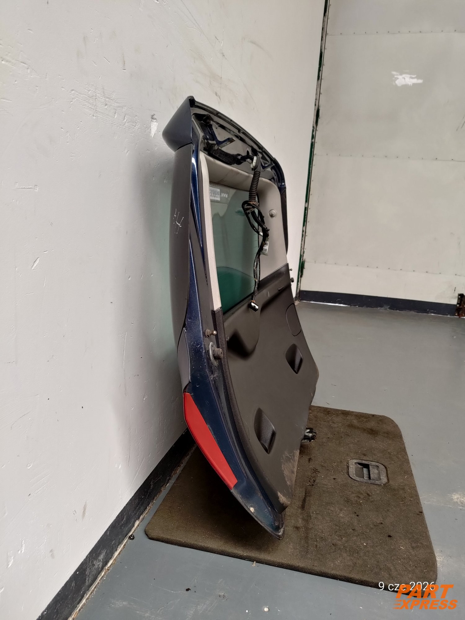 Heckklappe Kofferraumdeckel Opel Meriva B Blau Ozeanblau GEU 22A 2010 - 2017 – 4
