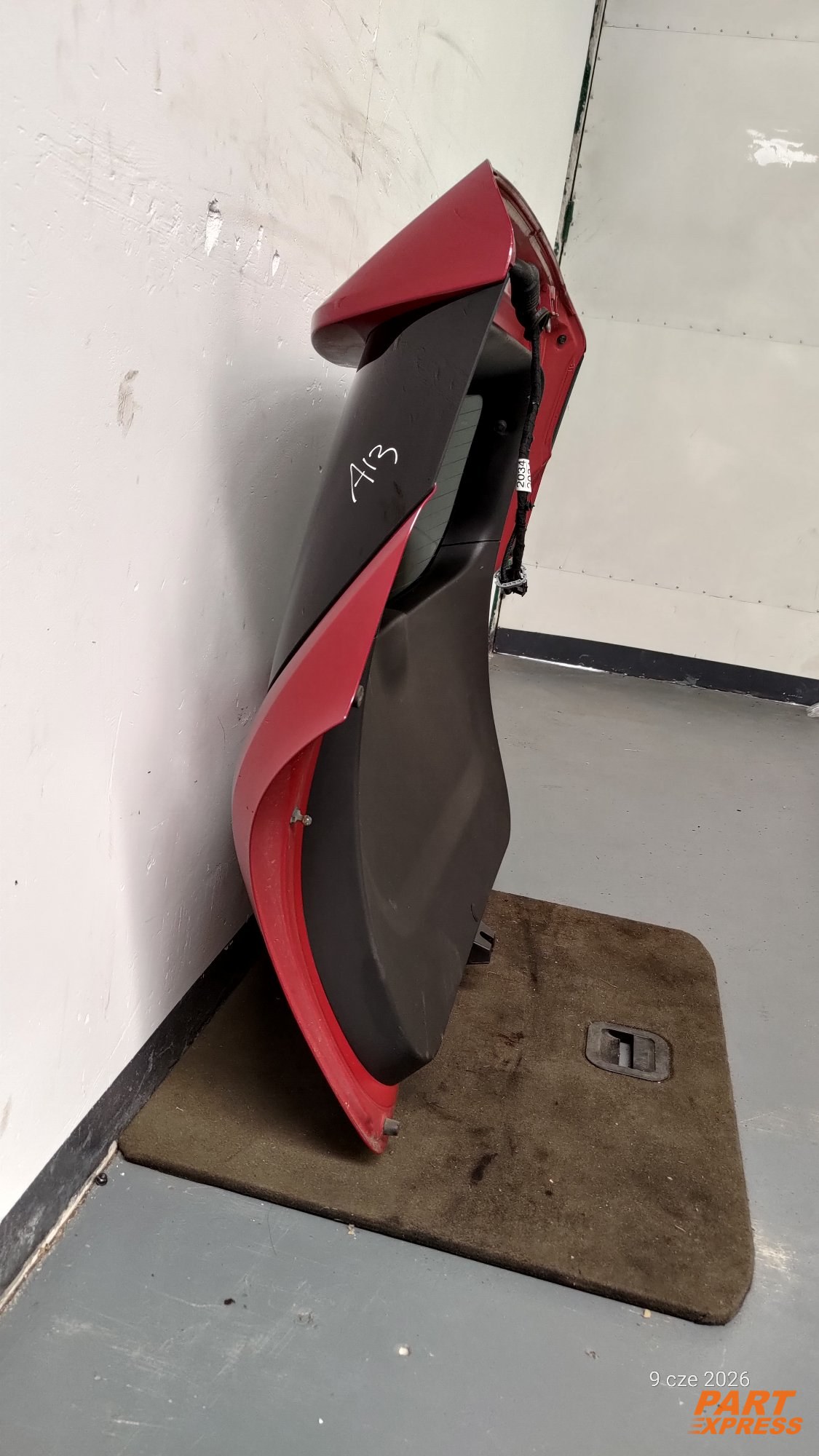 Heckklappe Opel Mokka X Elite A Facelift Rot GCS Velvet Red 2016 - 2019 – 4