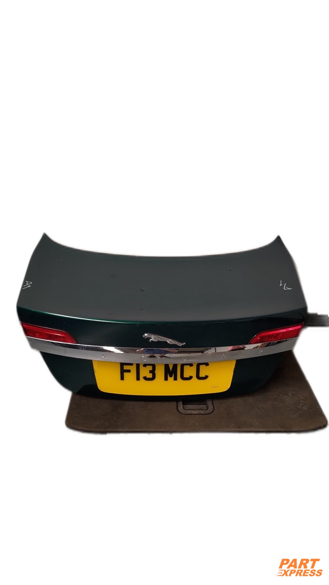 Heckklappe Kofferraumdeckel Jaguar XF X250 Grün Emerald Fire JBC2074 2007 - 2015