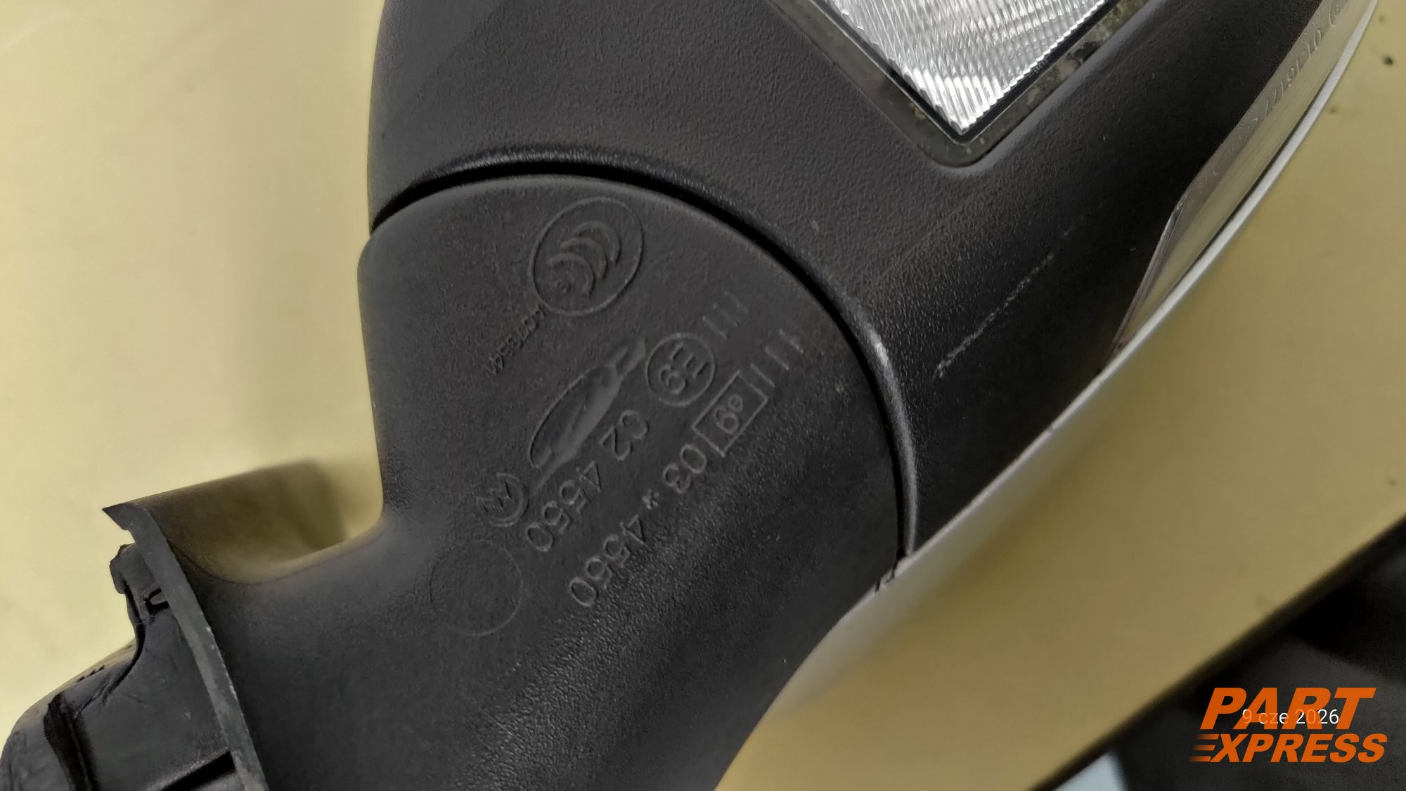 Außenspiegel rechts komplett Ford Focus MK3 Silber Polar Silber Met 2010 - 2014 – 2