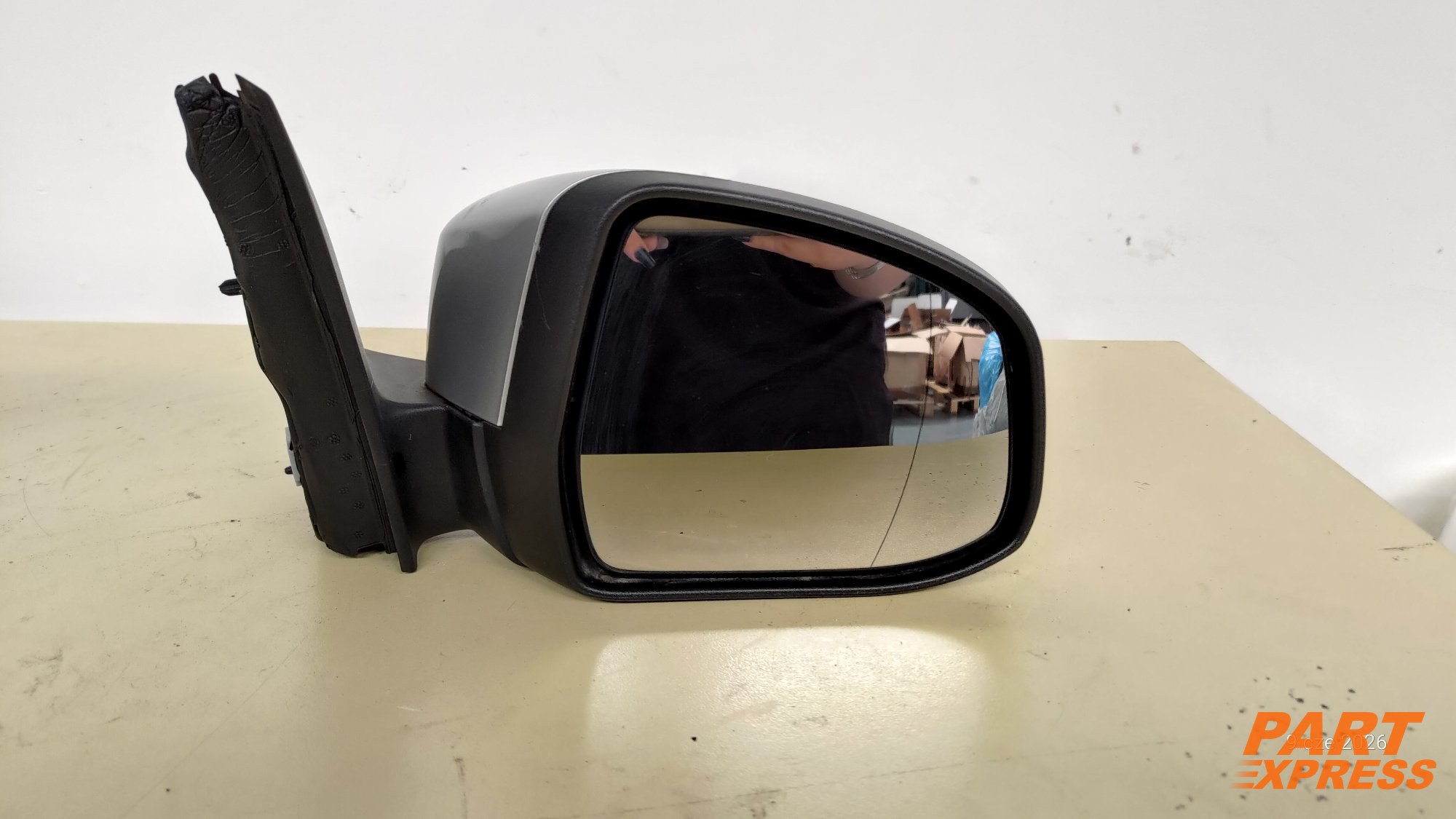 Außenspiegel rechts komplett Ford Focus MK3 Silber Polar Silber Met 2010 - 2014 – 3