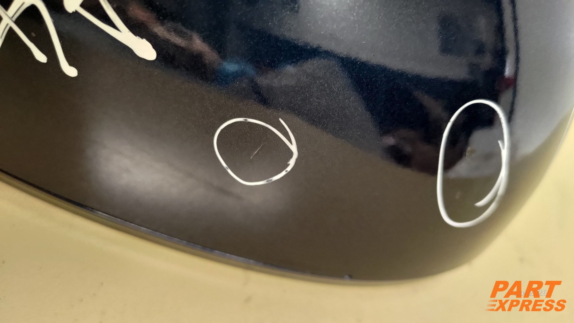 Außenspiegel rechts komplett Opel Meriva B Blau Ozeanblau GEU 22A 2010 - 2017 – 3