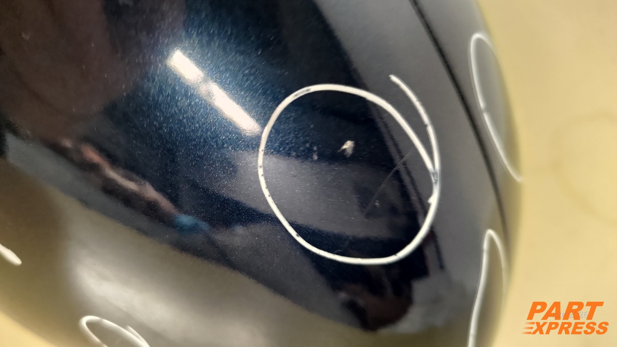Außenspiegel rechts komplett Opel Meriva B Blau Ozeanblau GEU 22A 2010 - 2017 – 6