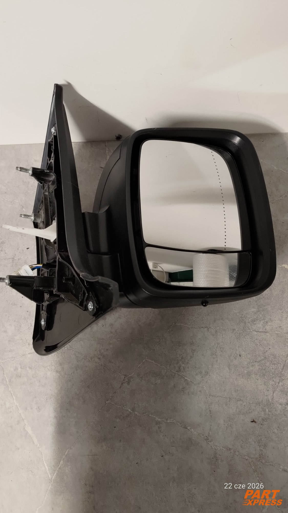 Außenspiegel rechts komplett Renault Trafic Bus X82 Weiß 369 ab 2014