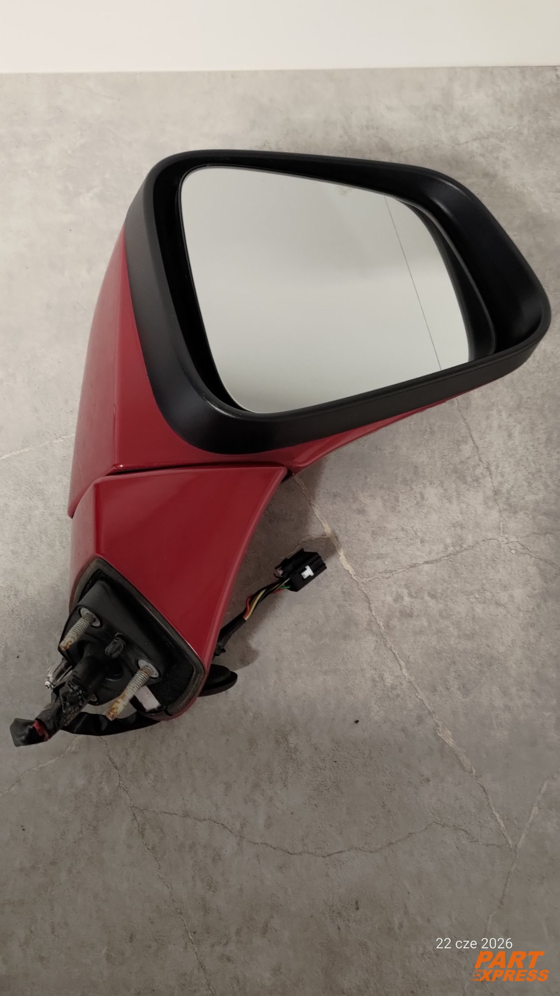 Außenspiegel rechts komplett Opel Mokka X Rot GCS Velvet Red 2016 - 2019