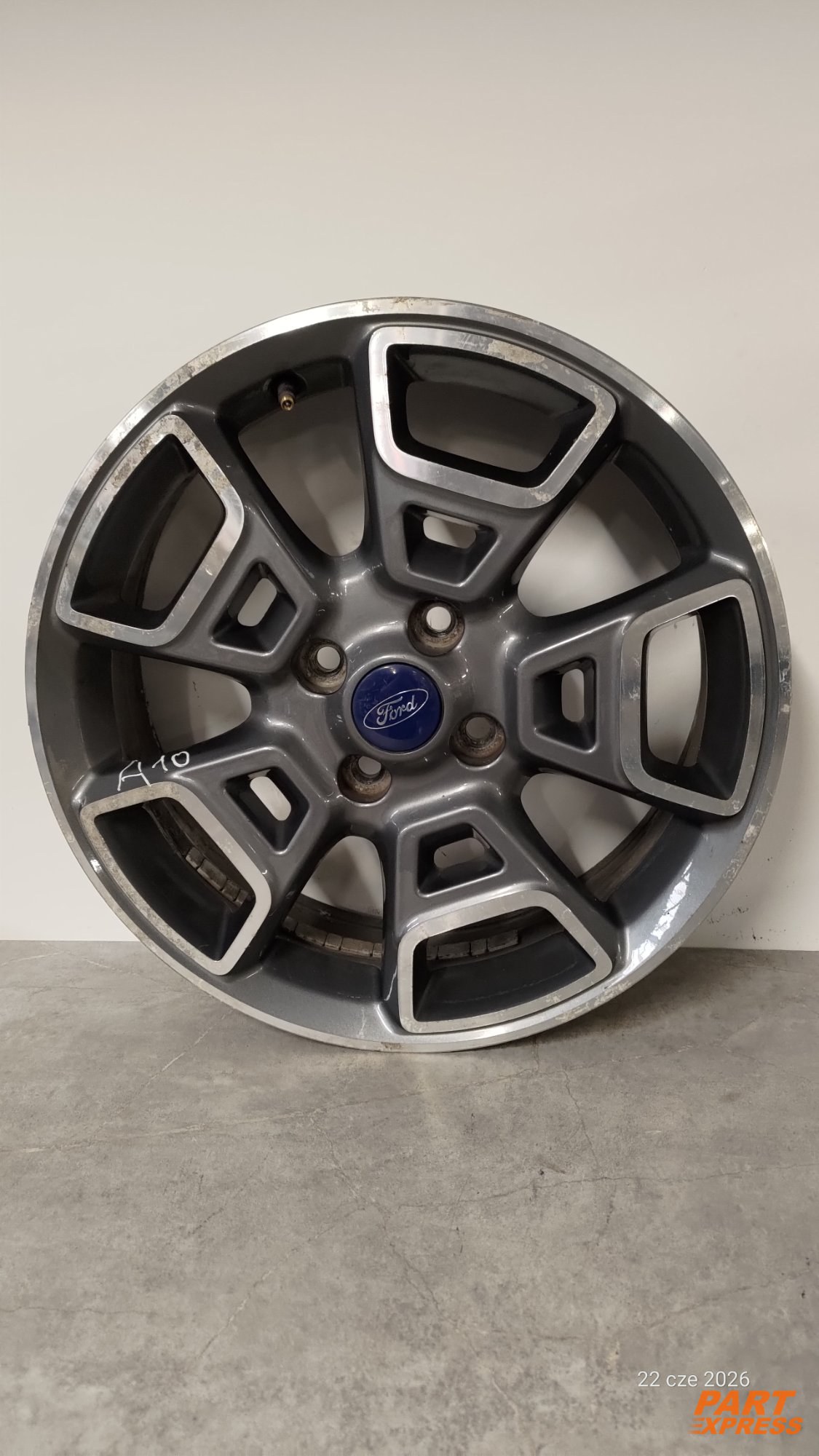 17 Zoll Alufelge Ford EcoSport II JK8 1x 17x6J ET37,5 mit Sensor