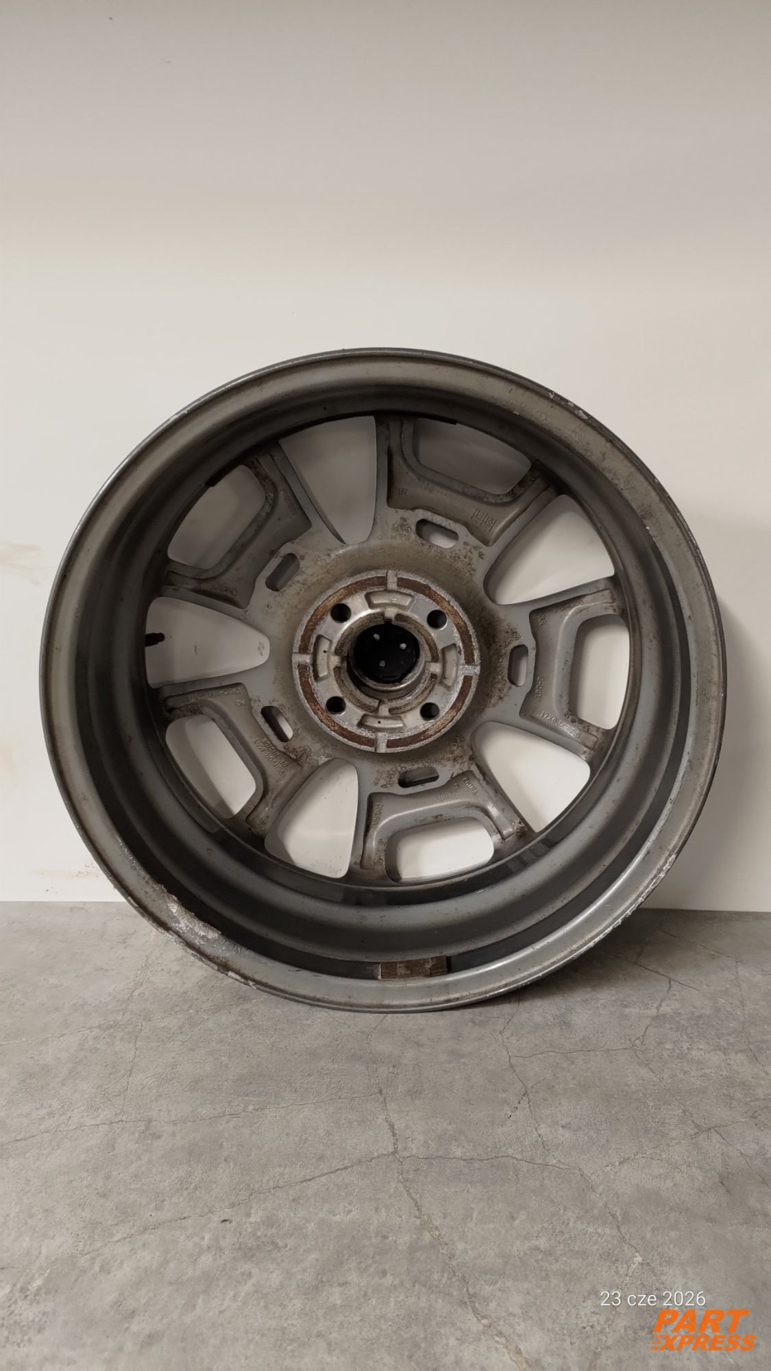17 Zoll Alufelge Ford EcoSport II JK8 1x 17x6J ET37,5 mit Sensor – 5