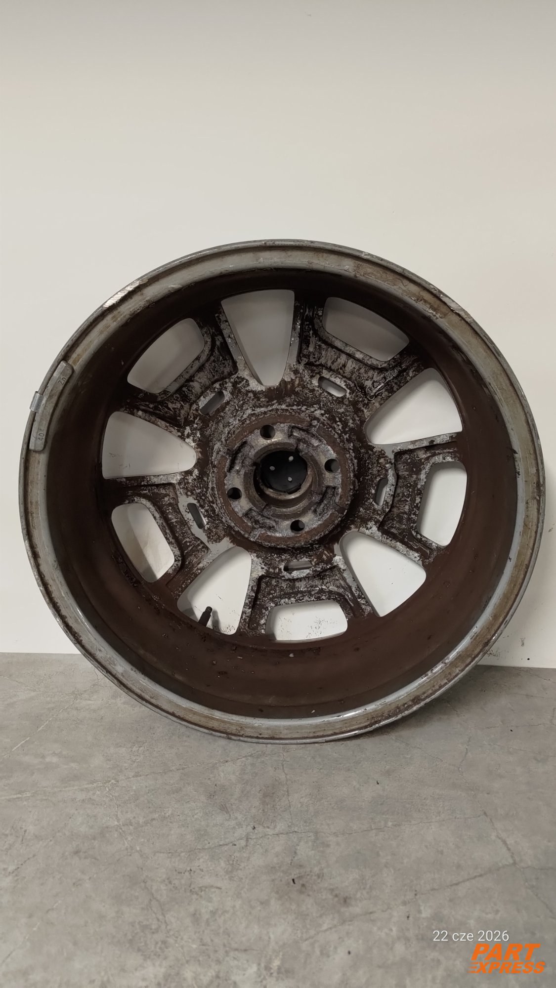17 Zoll Alufelge Ford EcoSport II JK8 1x 17x6J ET37,5 mit Sensor – 3