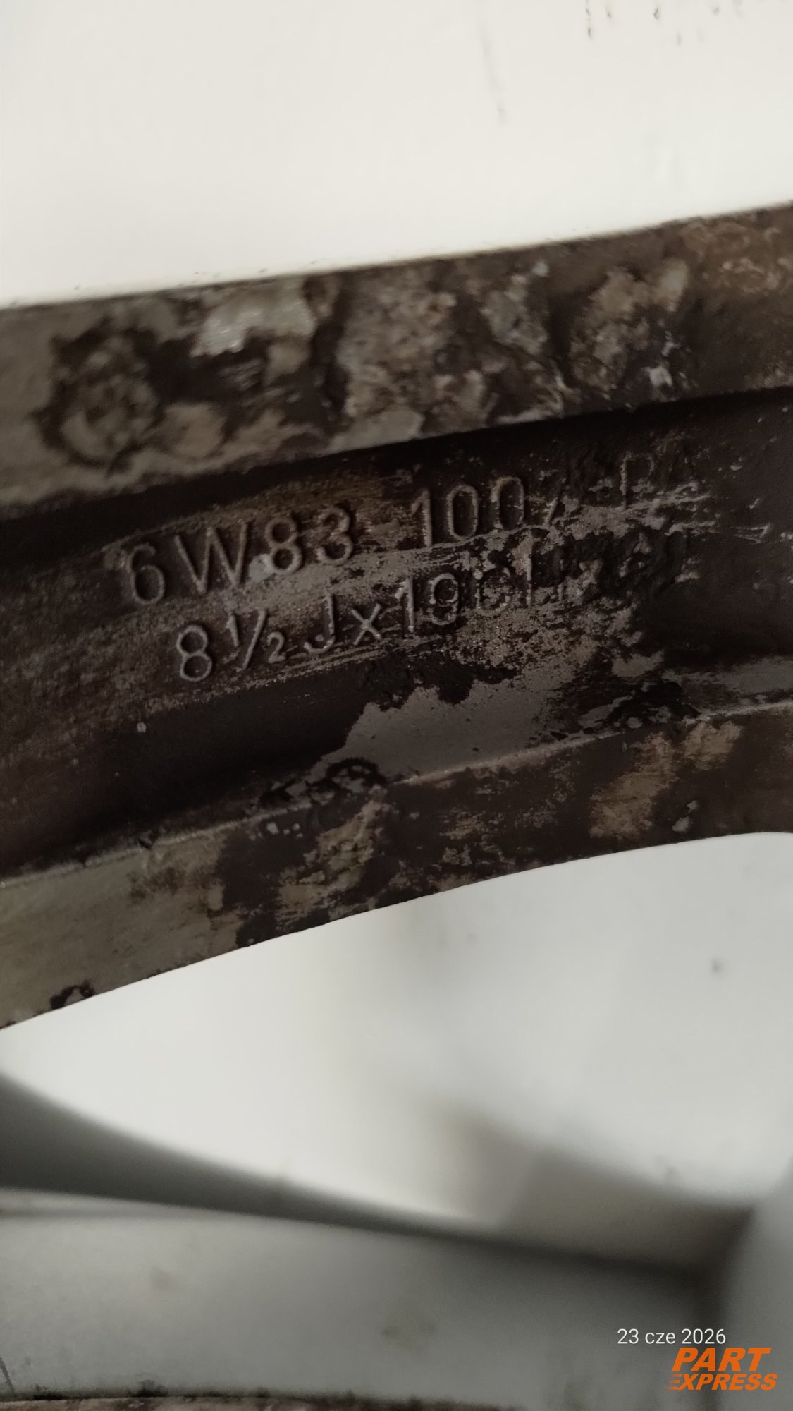 19 Zoll Alufelge Jaguar XF 19x8,5J ET49 C2P12002 6W831007PA – 3