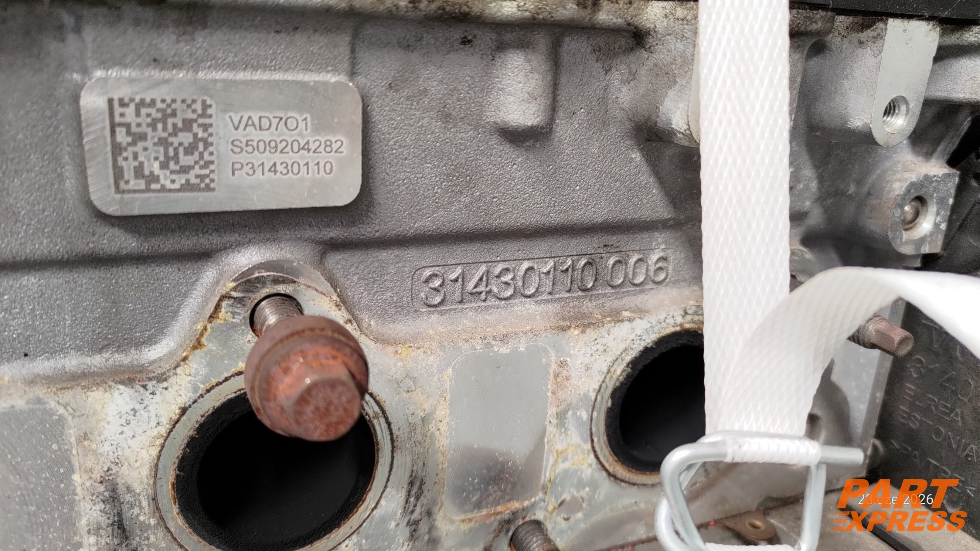 Motor komplett 2.0l Diesel Volvo D4 S60 V60 V90 XC60 XC90 70tkm D4204T14 6906398 – 6