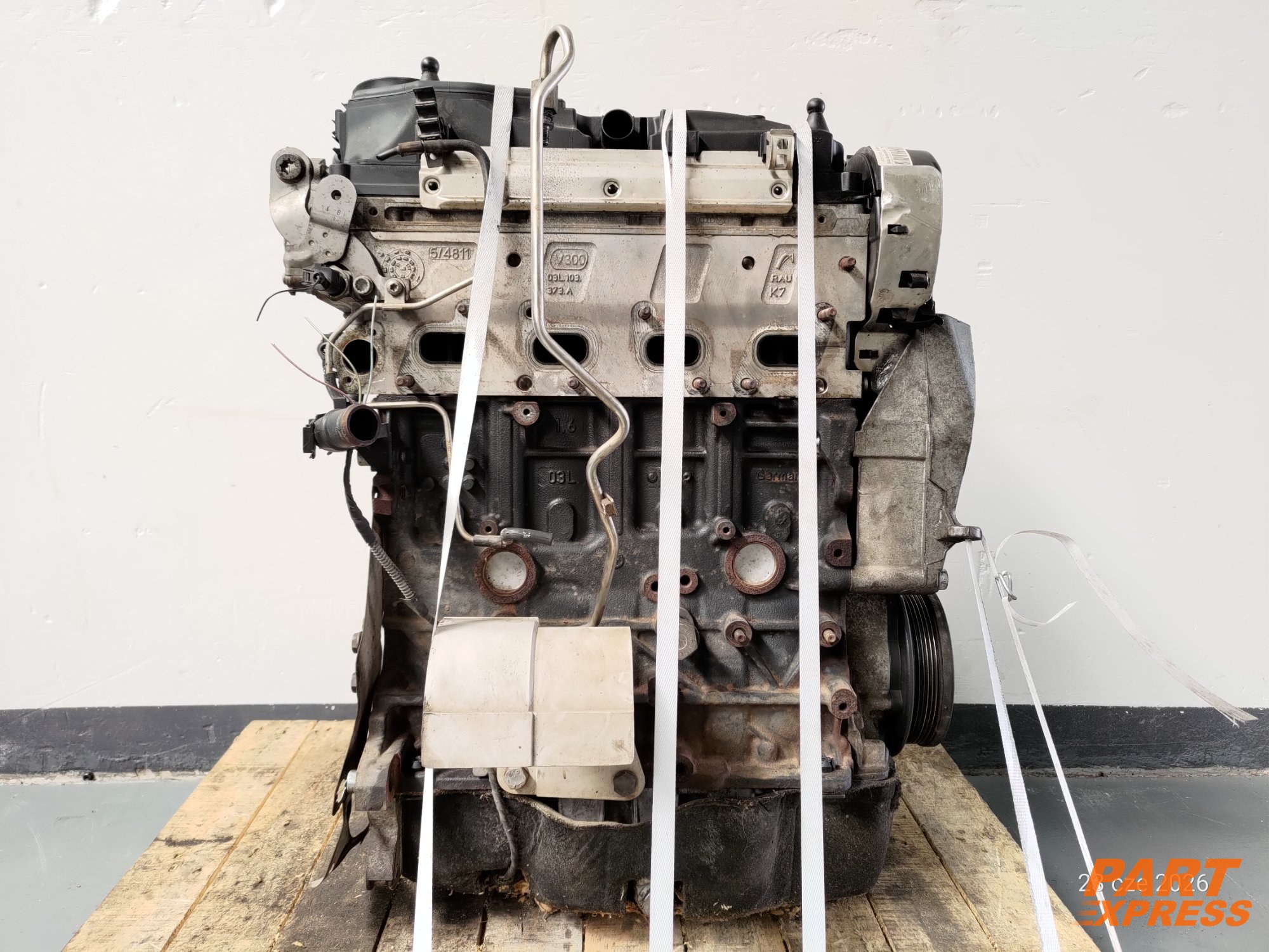 Motor komplett 1.6l Diesel Audi Skoda 89tkm VW Seat CAYC 77kW