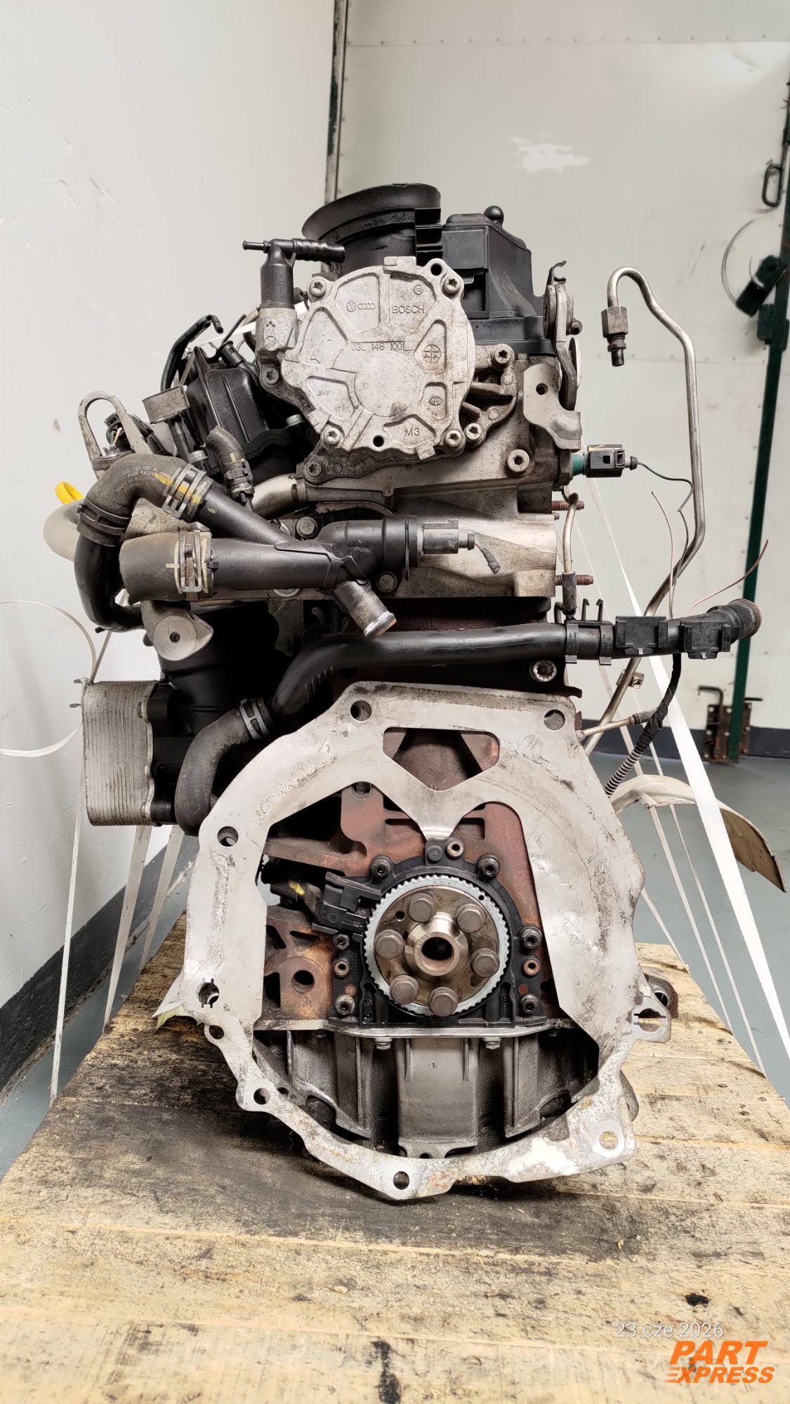Motor komplett 1.6l Diesel Audi Skoda 89tkm VW Seat CAYC 77kW – 2