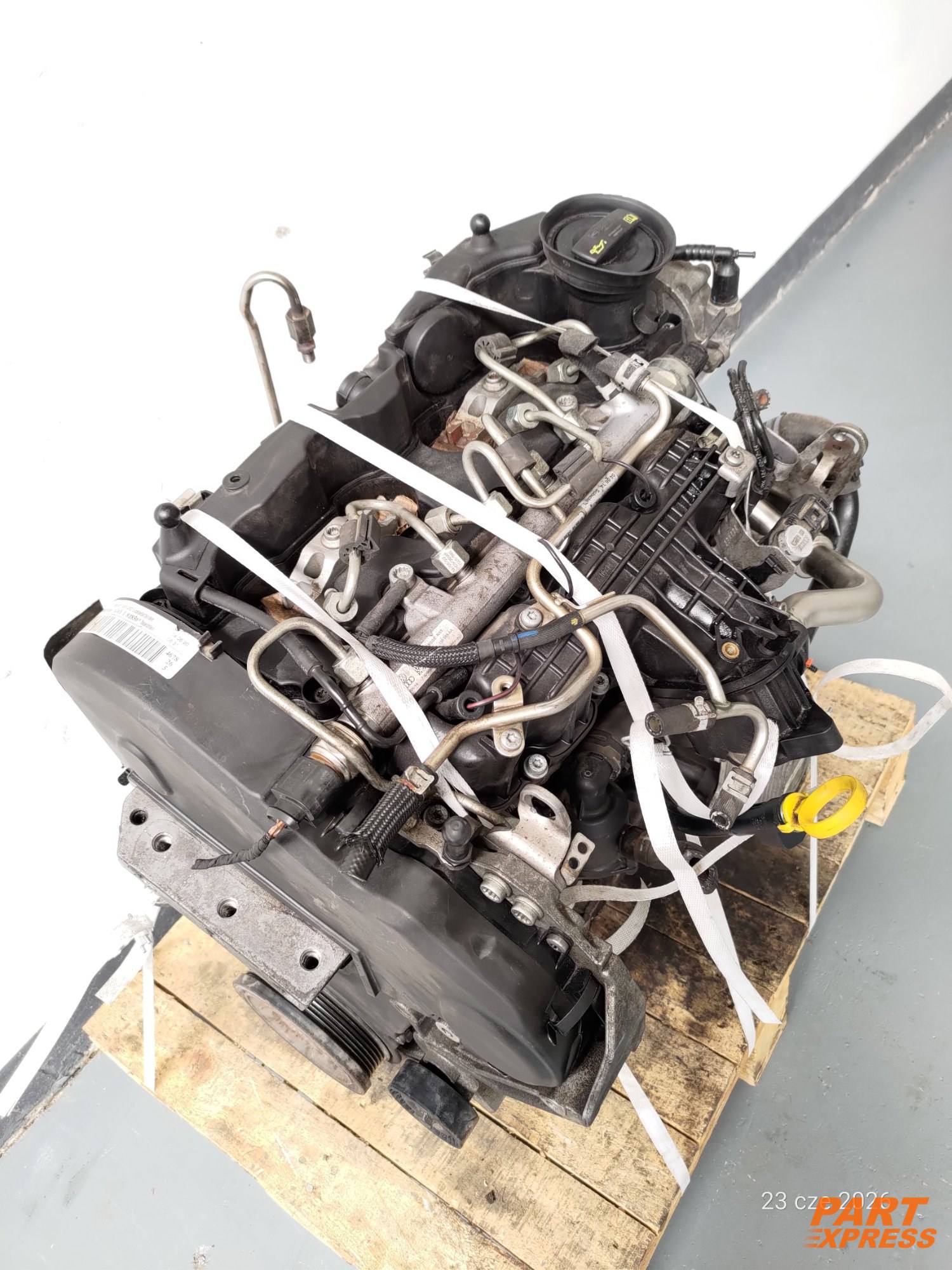 Motor komplett 1.6l Diesel Audi Skoda 89tkm VW Seat CAYC 77kW – 6