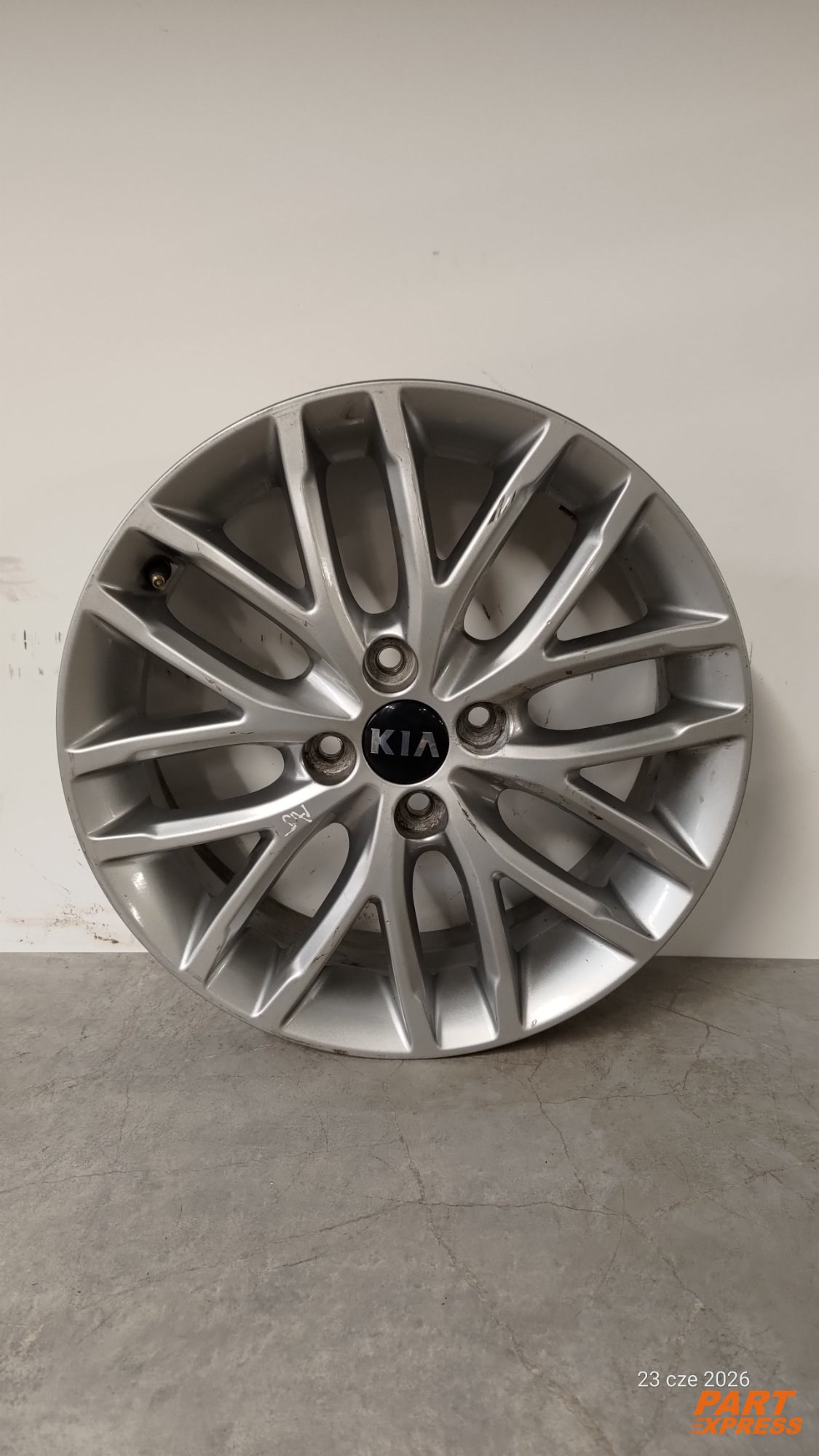 16 Zoll Alufelge Kia Rio IV 52910-H8200 4x100 49ET