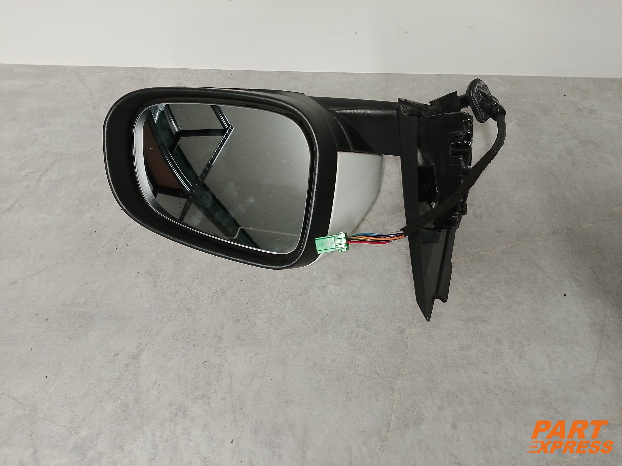 Außenspiegel rechts komplett Volvo S60 II Weiß 614 Ice White Solid 2010 - 2018 – 2