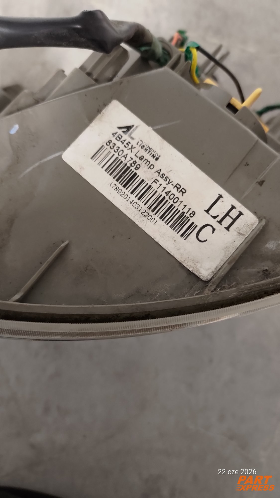 Rückleuchte hinten links Mitsubishi Outlander III H-Line GF 2012 - 2021 – 3
