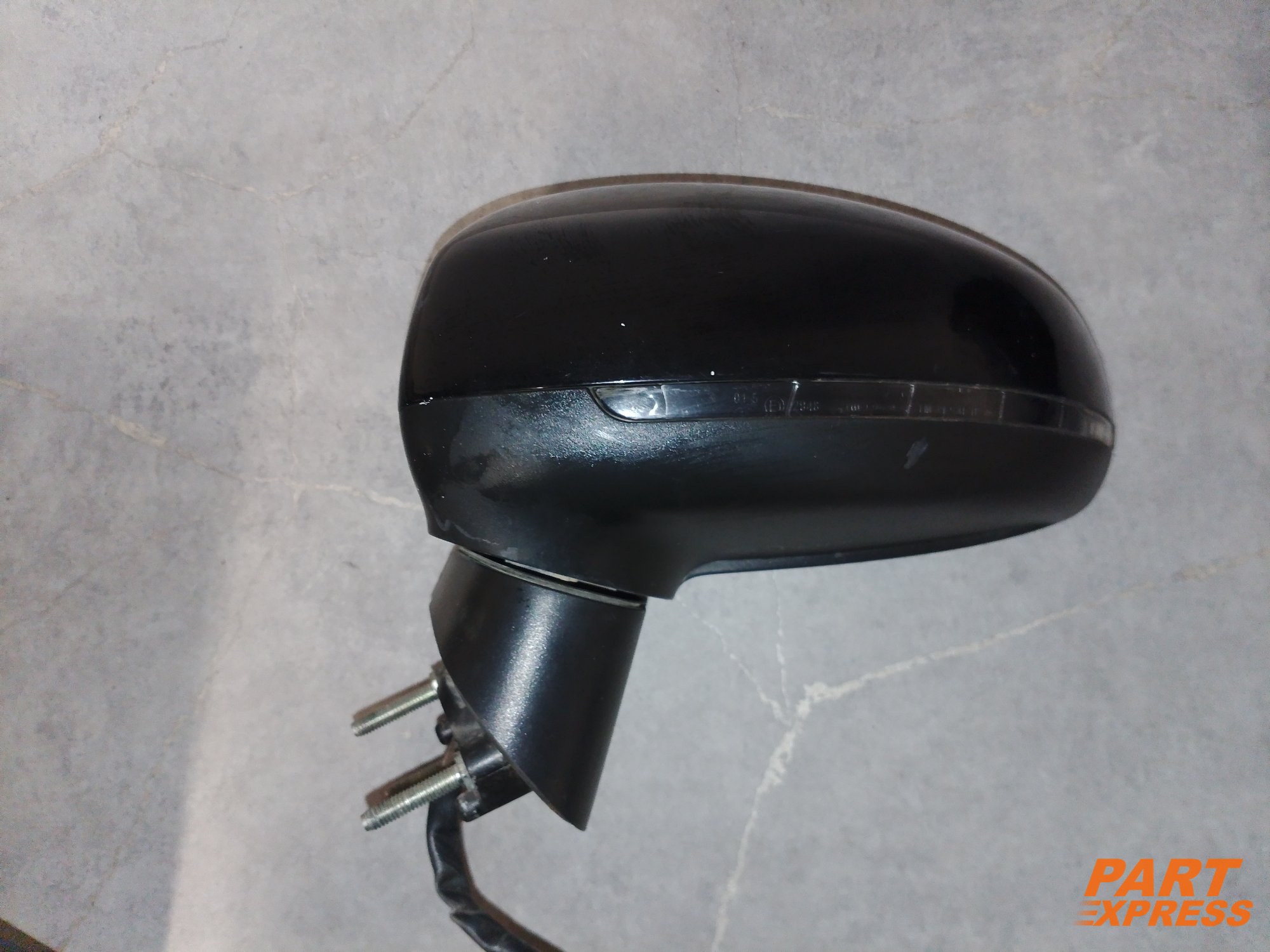 Außenspiegel links komplett Audi A1 8X Schwarz Mythosschwarz LY9T 2010 - 2018 – 2