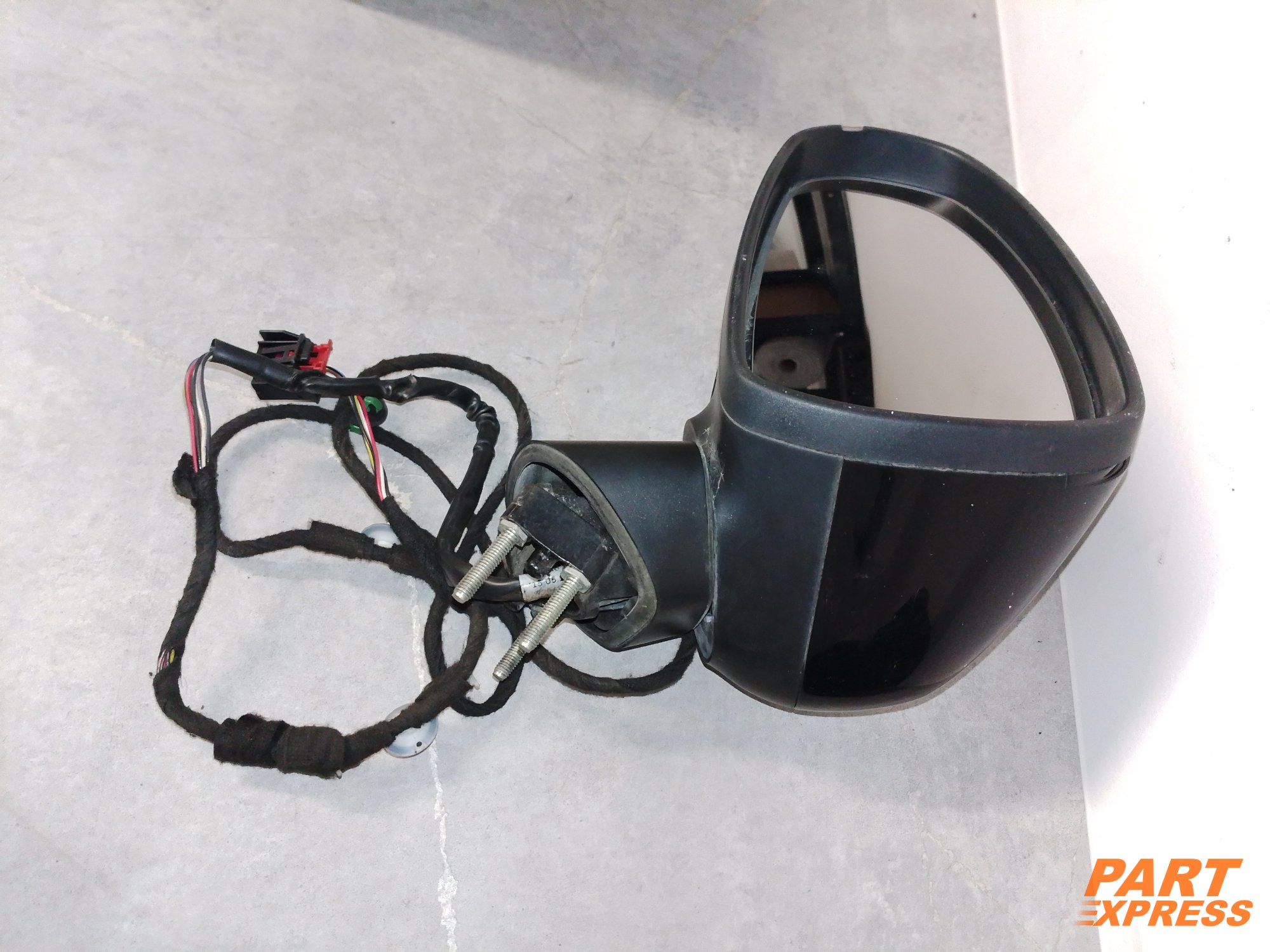 Außenspiegel links komplett Audi A1 8X Schwarz Mythosschwarz LY9T 2010 - 2018 – 4