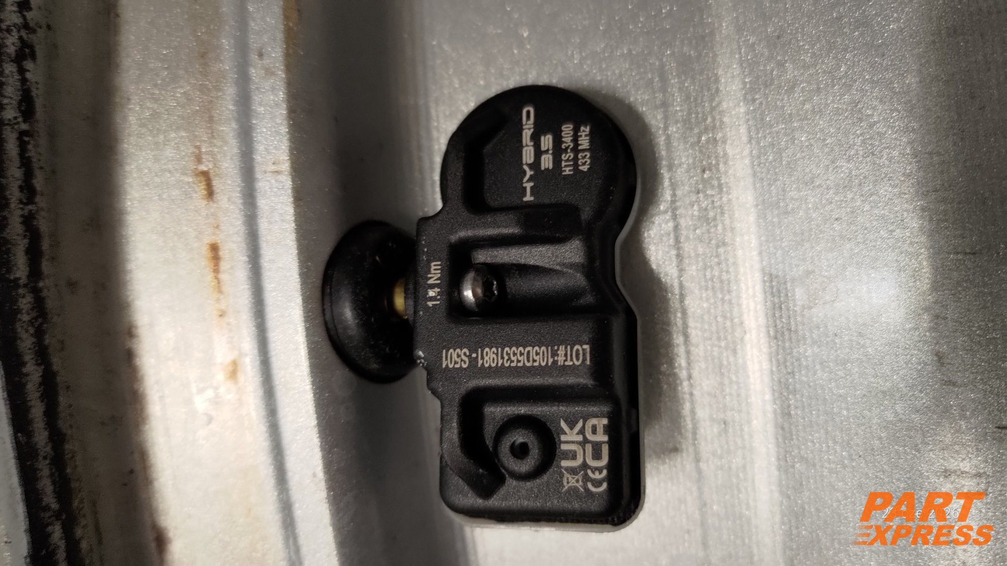Original OPEL Mokka-X Alufelge 7Jx17 ET38  R17  42444295 mit Sensor – 2