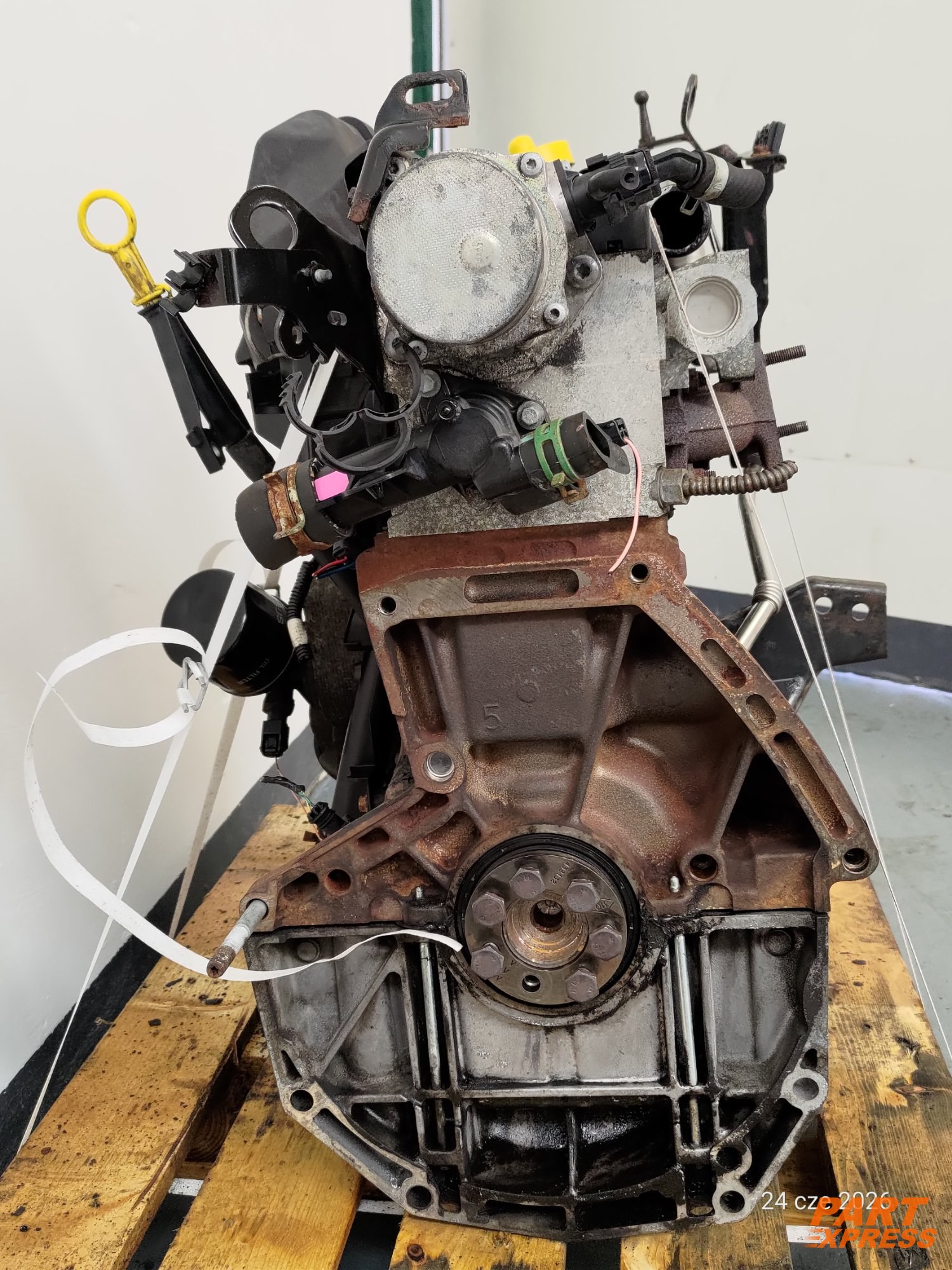 Motor komplett Nissan NV200 Renault Vlio Kangoo K9K 1,5l 66kW 79tkm – 4