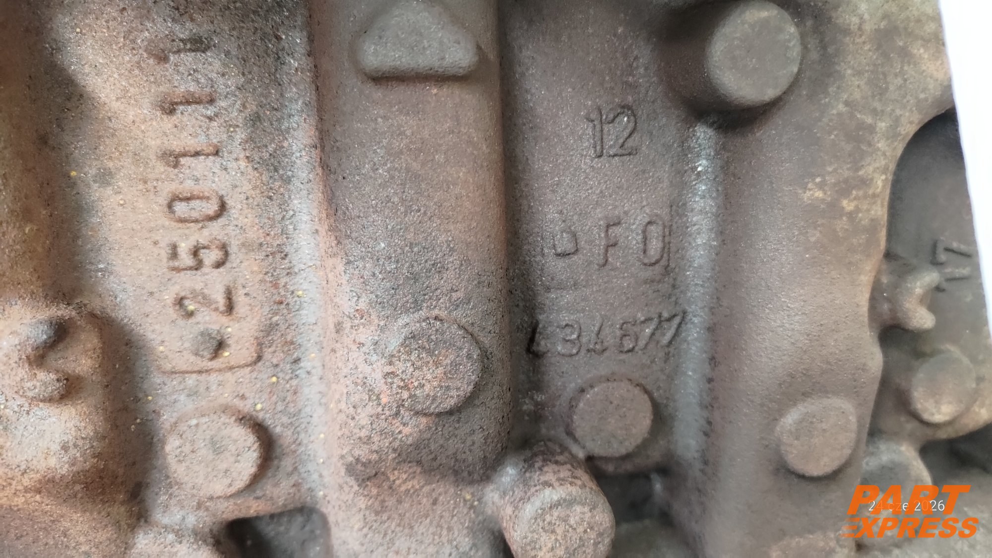 Motor komplett Nissan NV200 Renault Vlio Kangoo K9K 1,5l 66kW 79tkm – 6