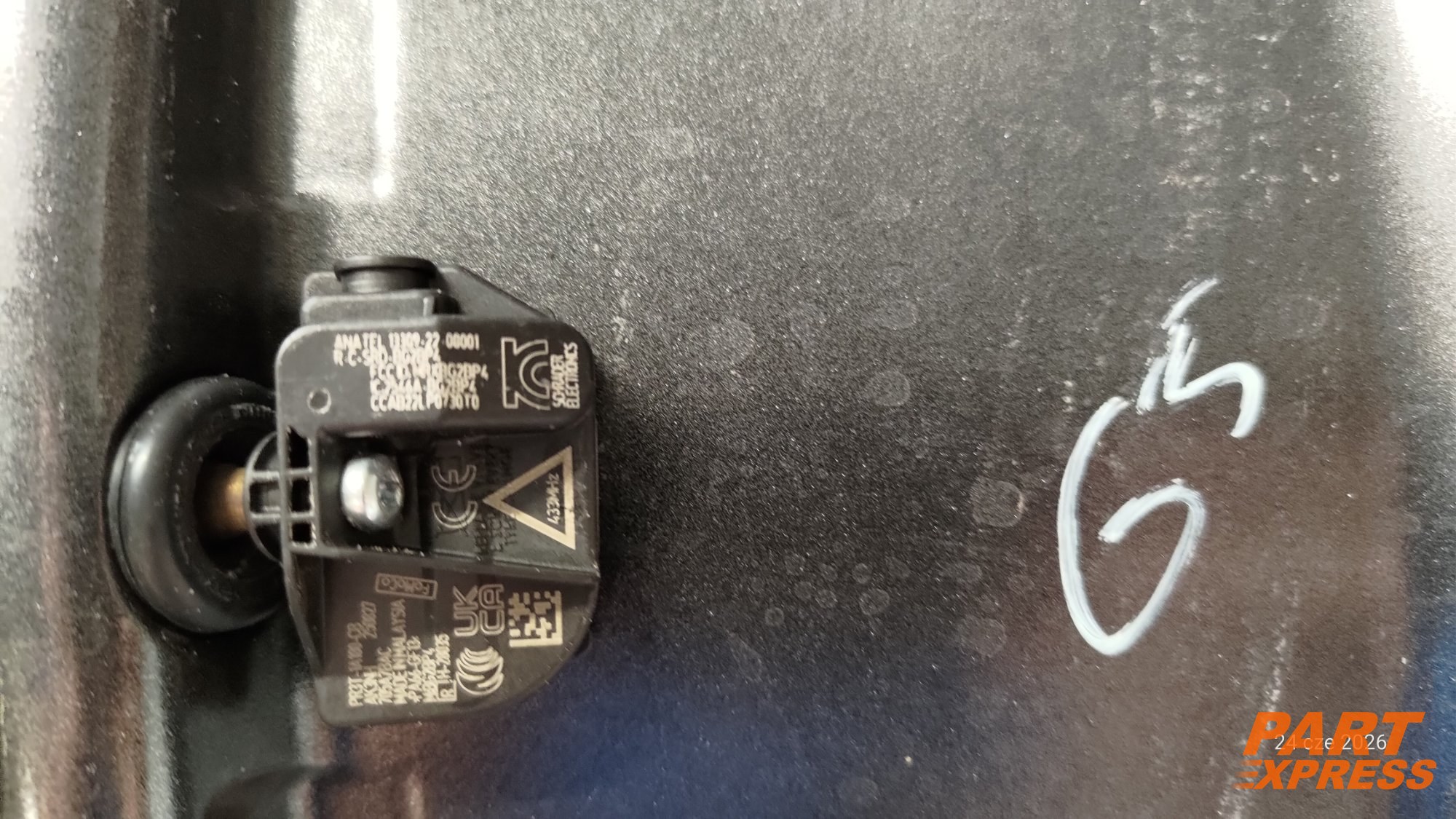 Alufelge 17 Zoll Ford Puma R2X61007BA ET47,5 5x108 mit Sensor – 4