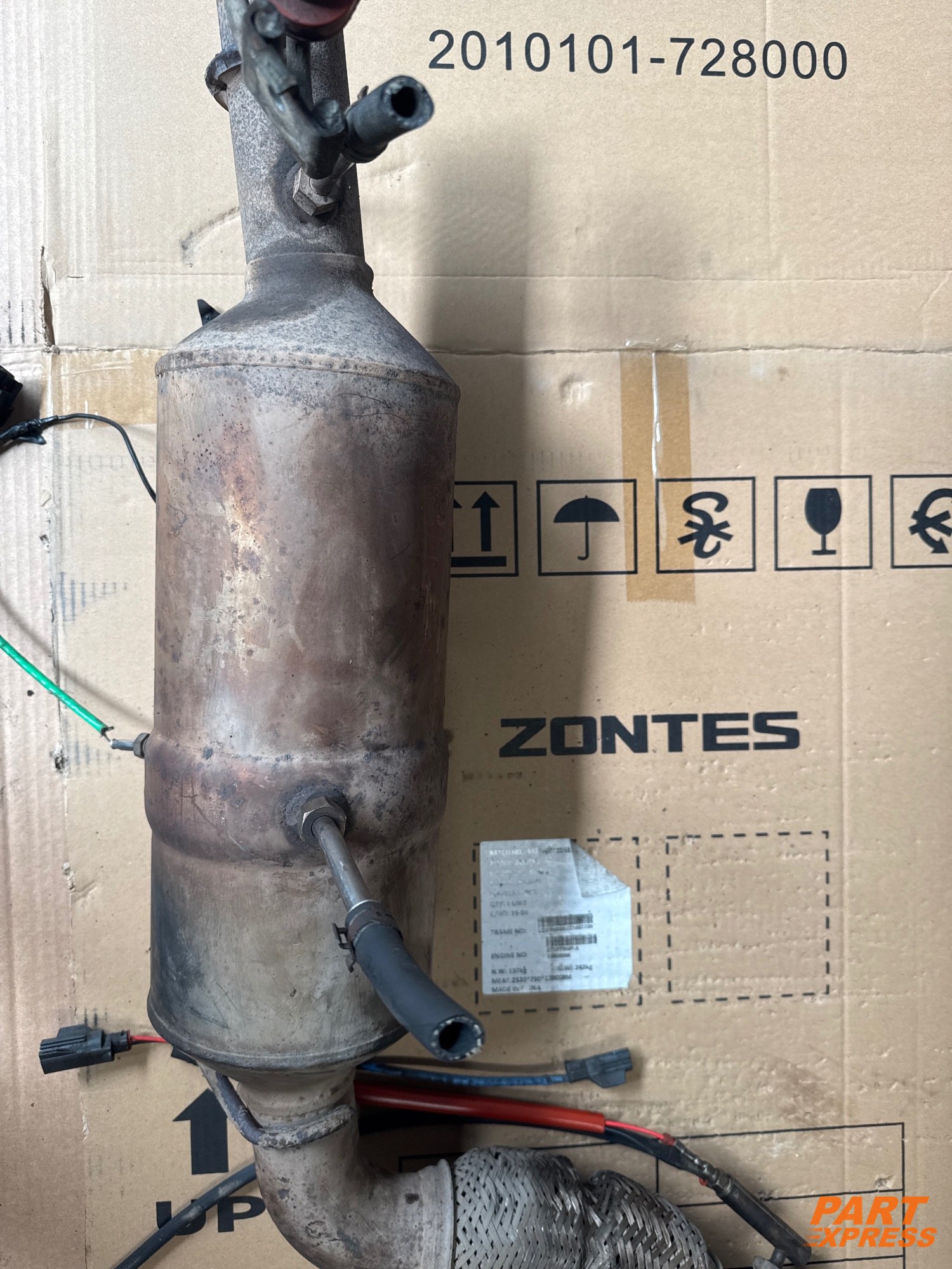 Katalysator PTF Partikelfilter Ford Transit 2.2 TDCI Tourneo Boxer Jumper 107tkm – 6