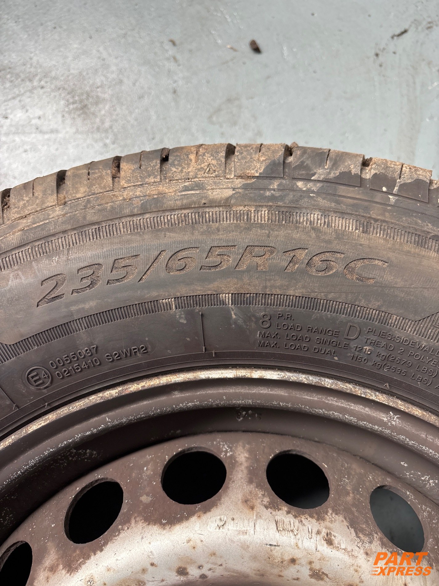 Komplettrad Ford Transit V363 235/65 R16 ab 2014 – 5