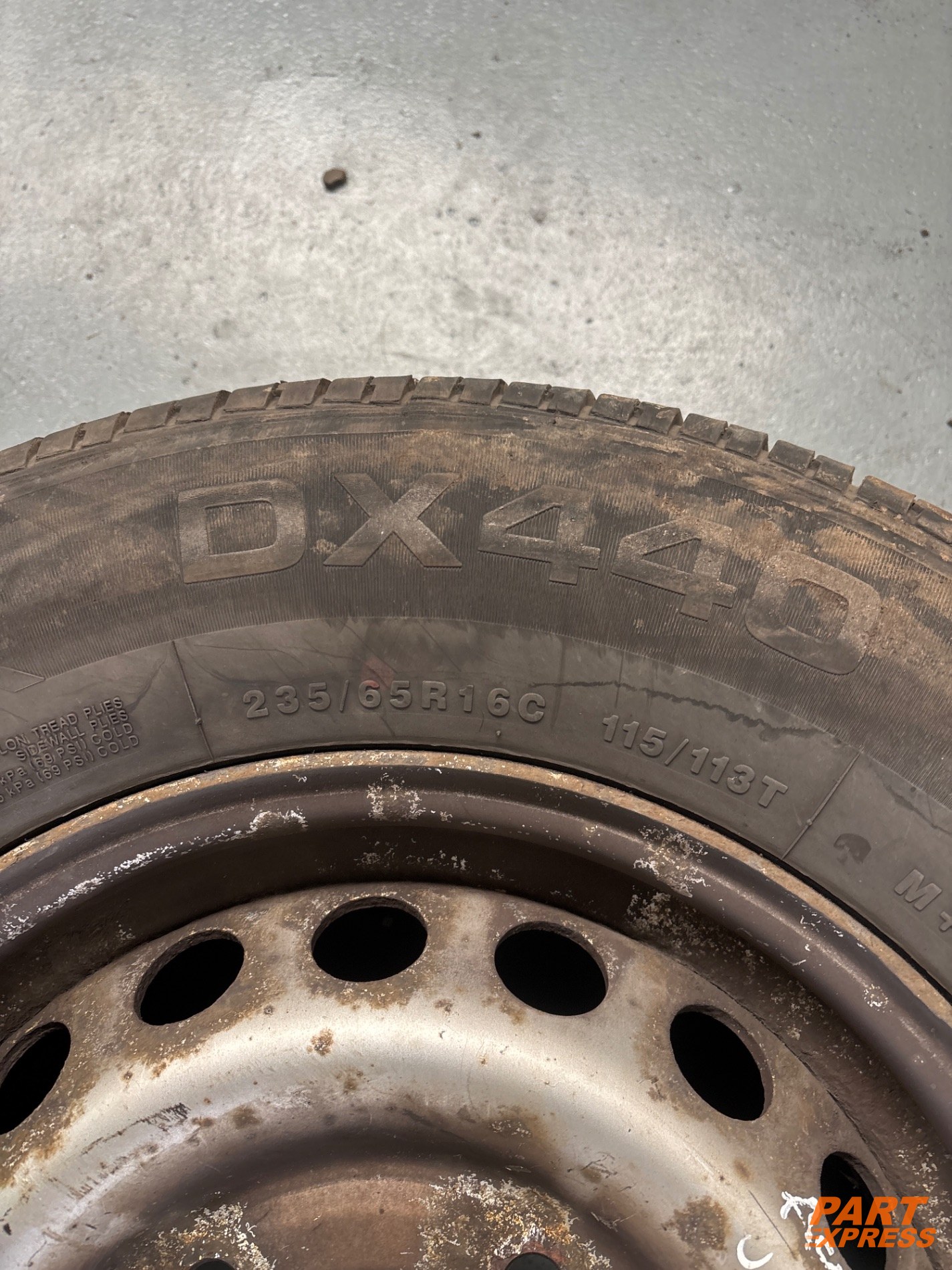 Komplettrad Ford Transit V363 235/65 R16 ab 2014 – 5