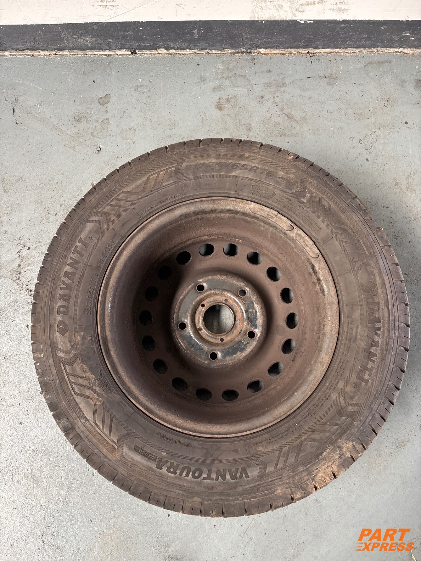 Komplettrad Ford Transit V363 235/65 R16 ab 2014 – 2