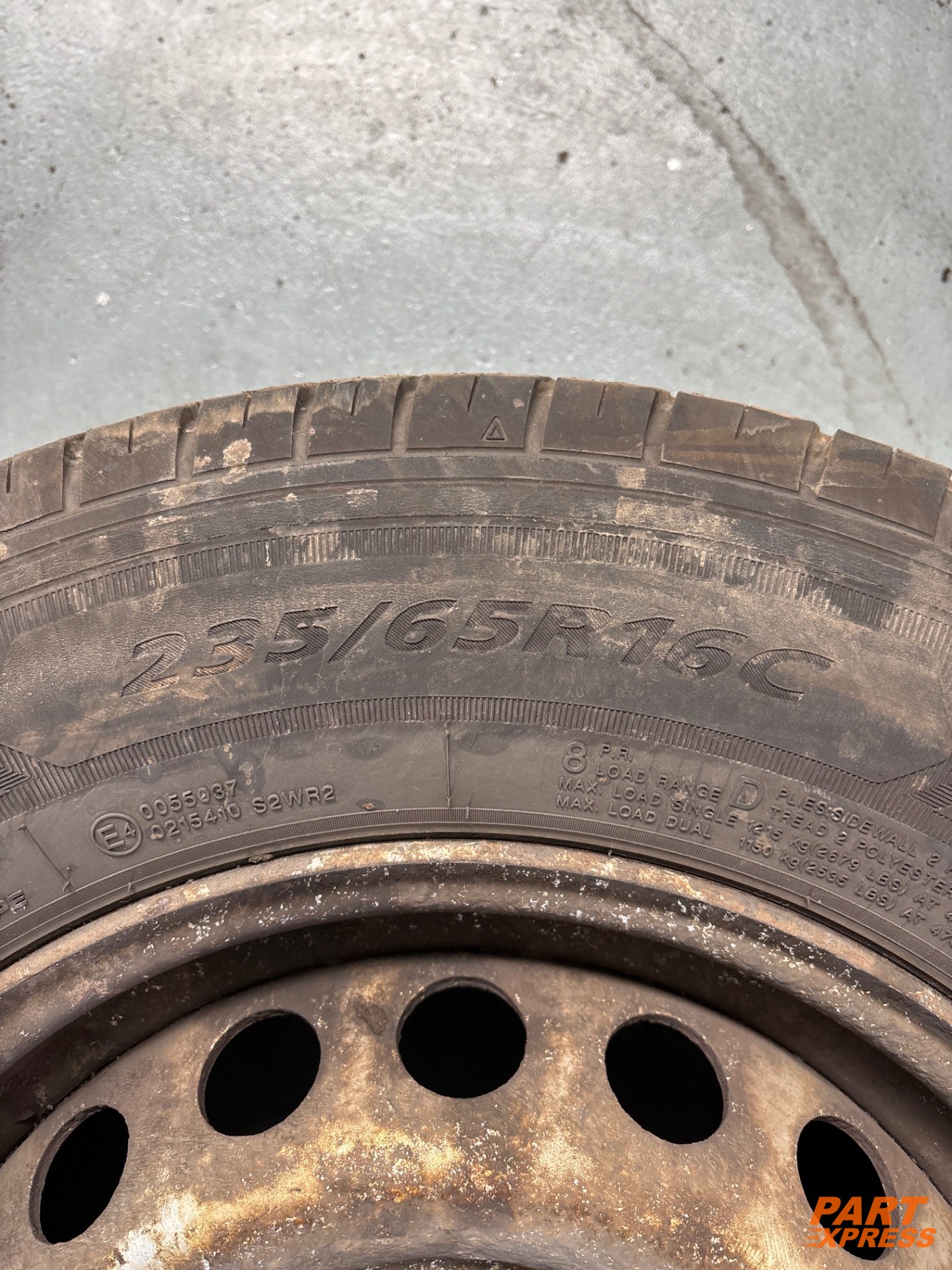 Komplettrad Ford Transit V363 235/65 R16 ab 2014 – 5