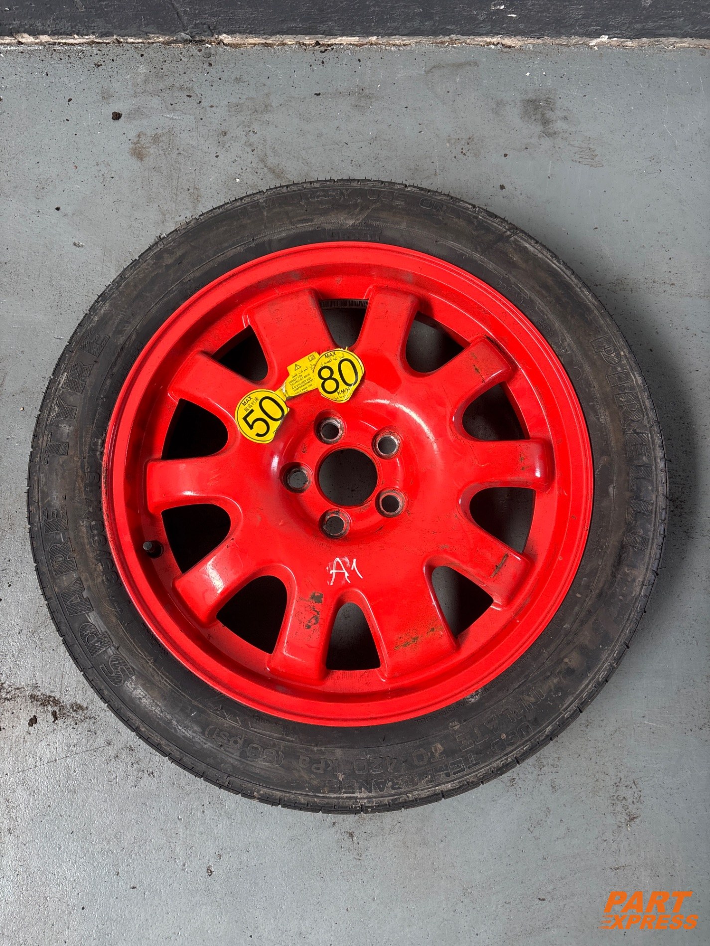 Notrad Ersatzrad Reserverad Jaguar XF X250 2007 - 2015