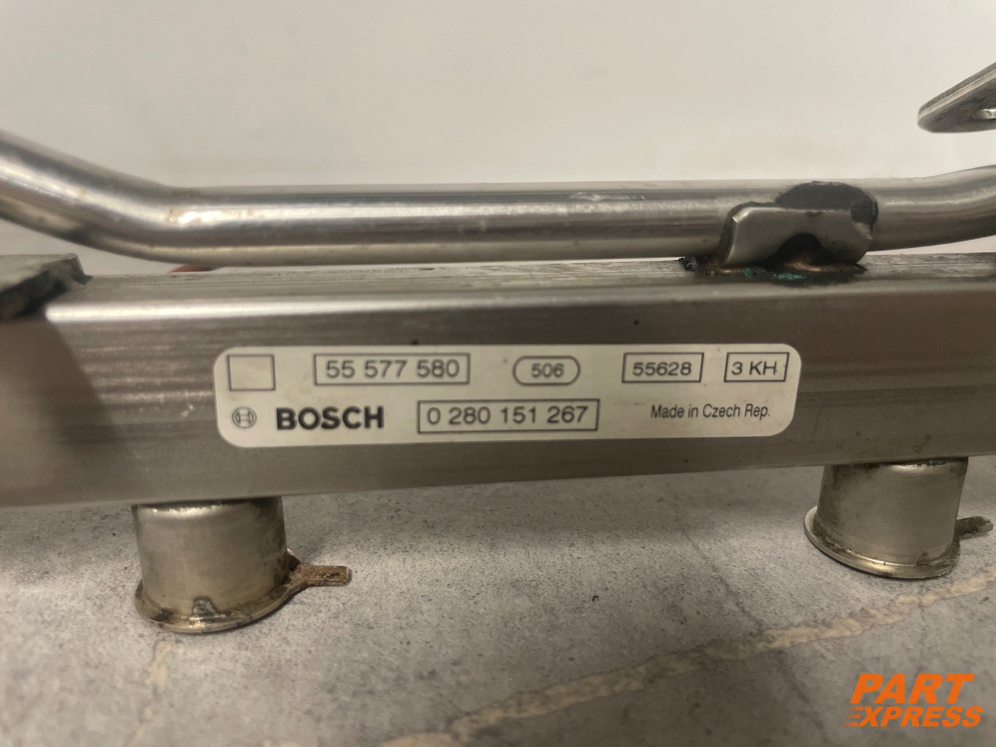  Einspritzleiste Kraftstoffverteiler B14NET Opel Astra J Insignia 1,4 55577580 – 4