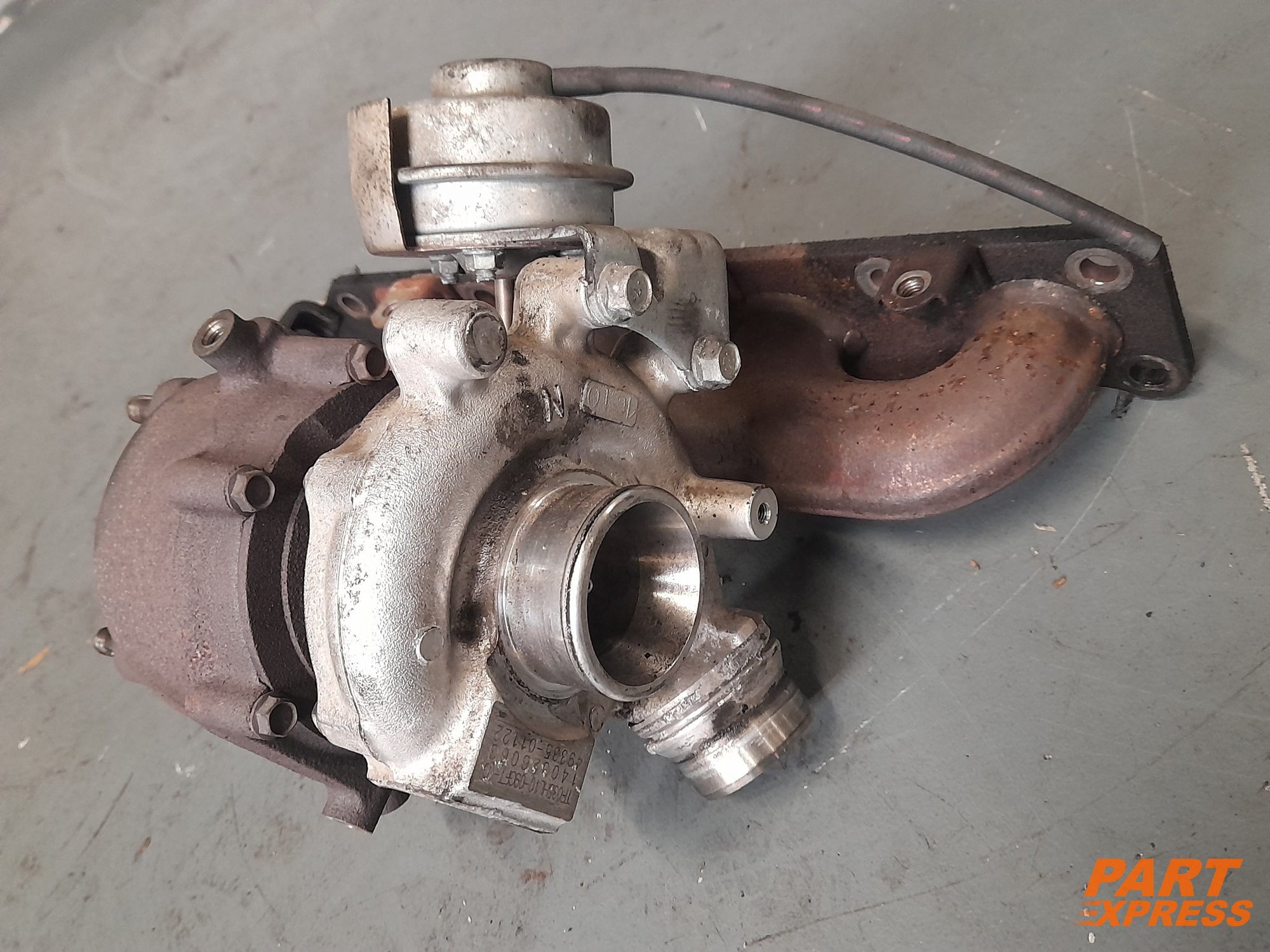 Turbolader Mitsubishi Outlander III E200 Eclipse 110kW 2.2DiD 4N14 49335-01121