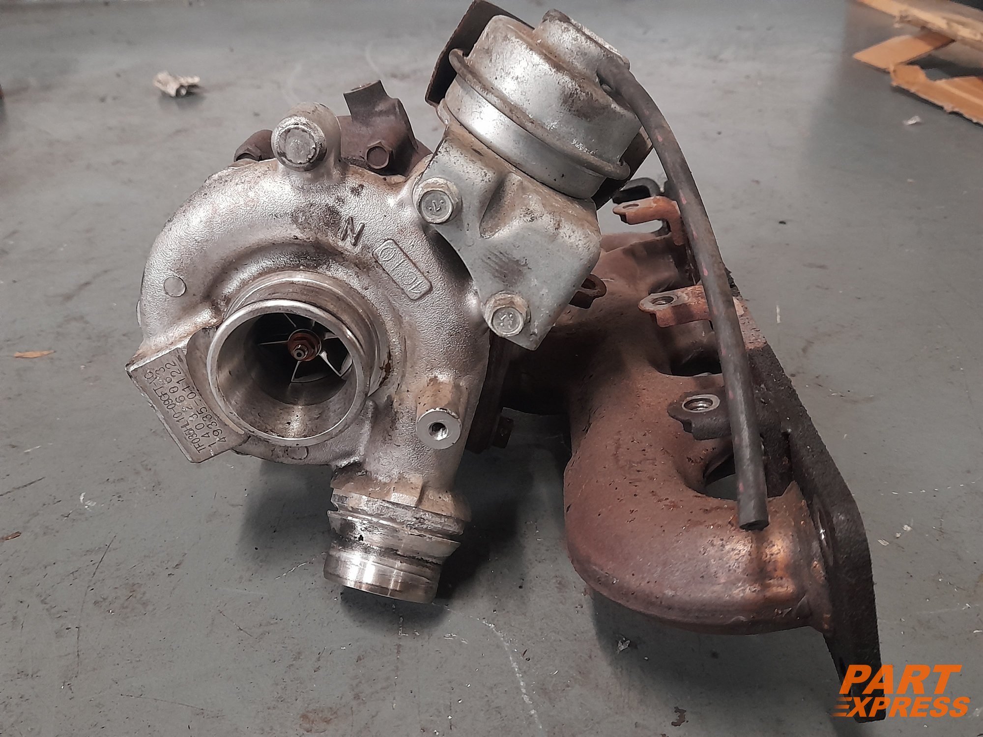Turbolader Mitsubishi Outlander III E200 Eclipse 110kW 2.2DiD 4N14 49335-01121 – 2
