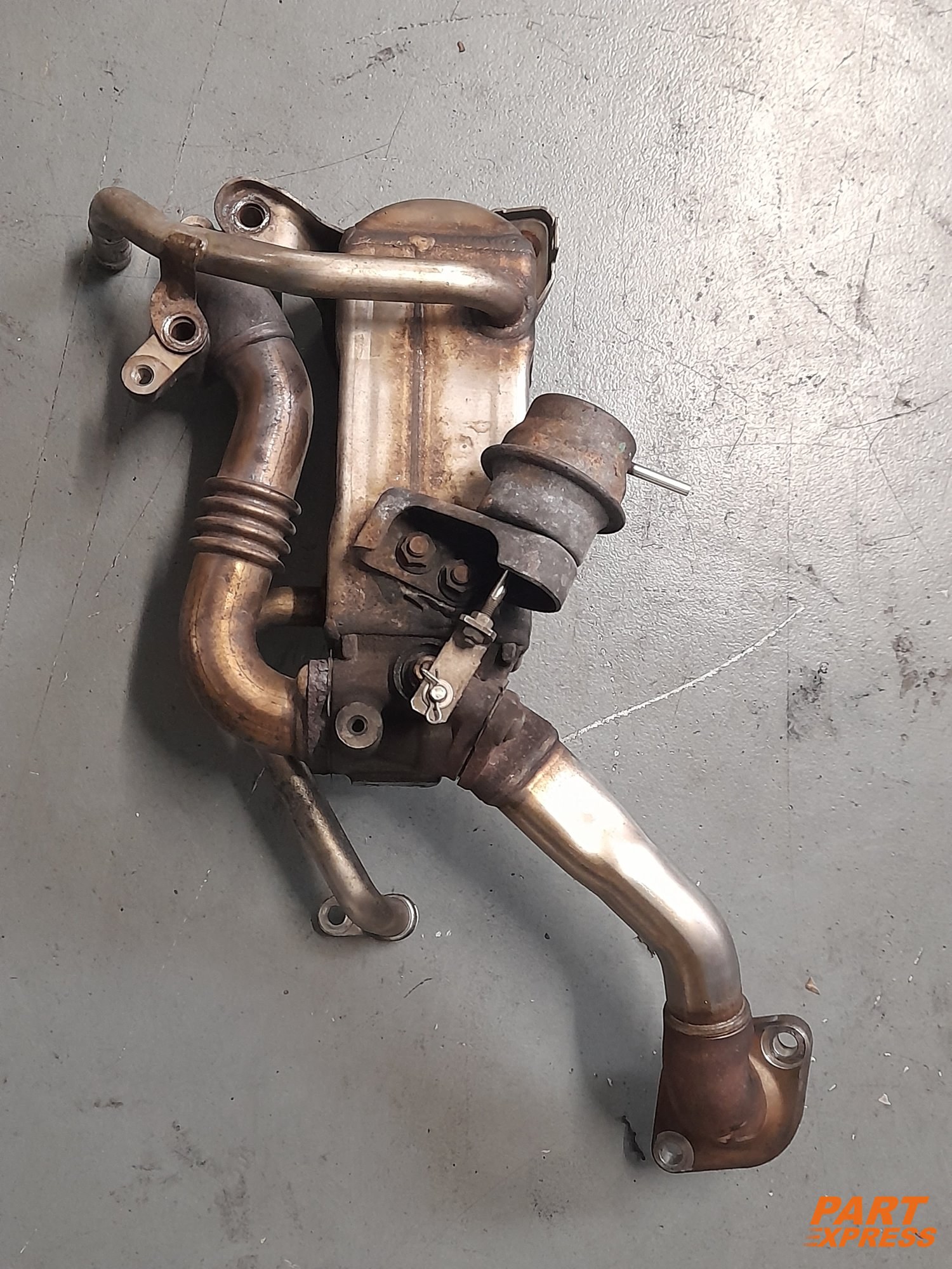 EGR Abgasrückführungsventil Abgaskühler Opel 1.7CDTI 81kW A17DT 98073074  – 2
