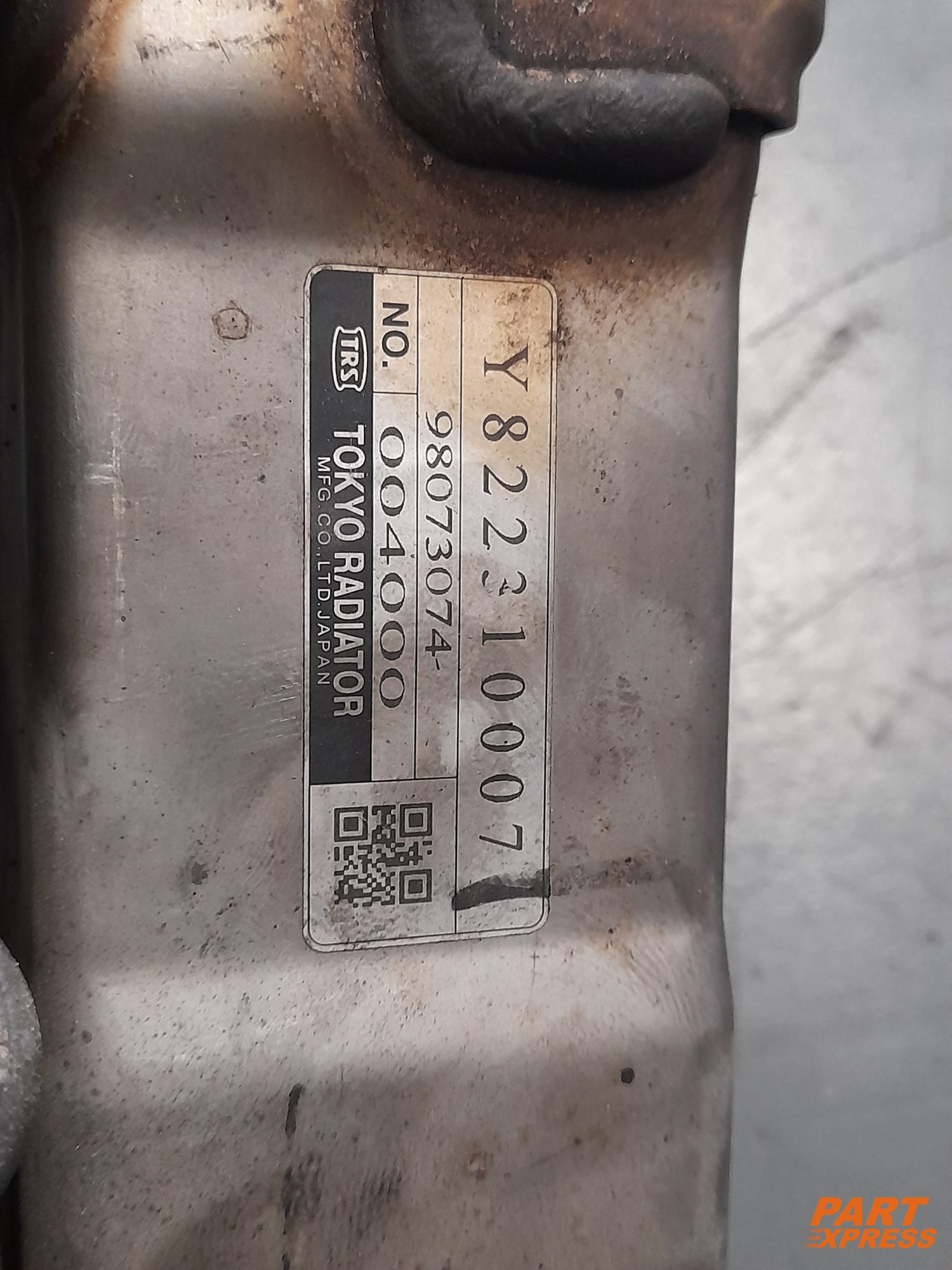EGR Abgasrückführungsventil Abgaskühler Opel 1.7CDTI 81kW A17DT 98073074  – 5