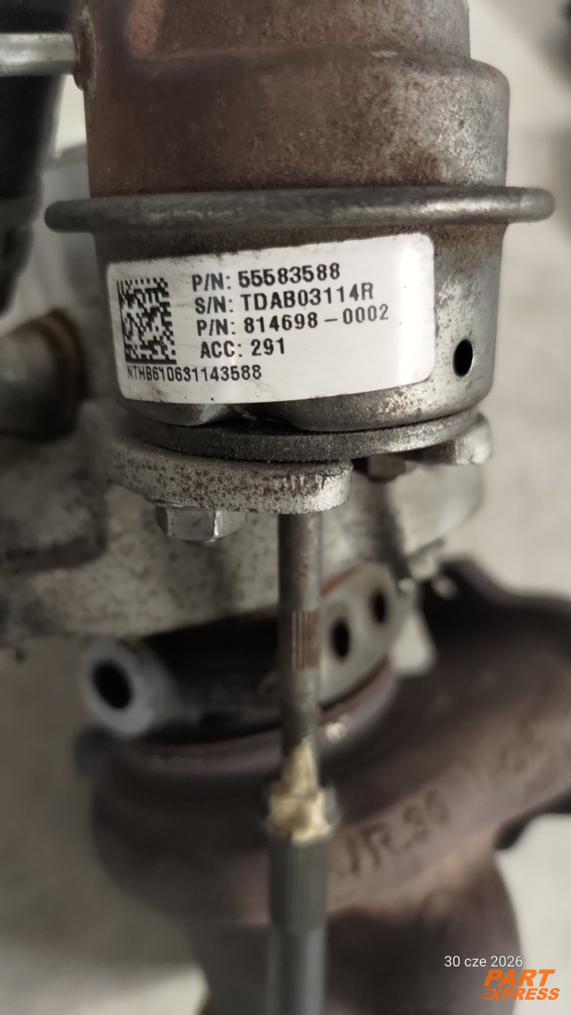 Turbolader komplett Opel Mokka Astra 1,6 CDTi 102tkm 55583588 – 6