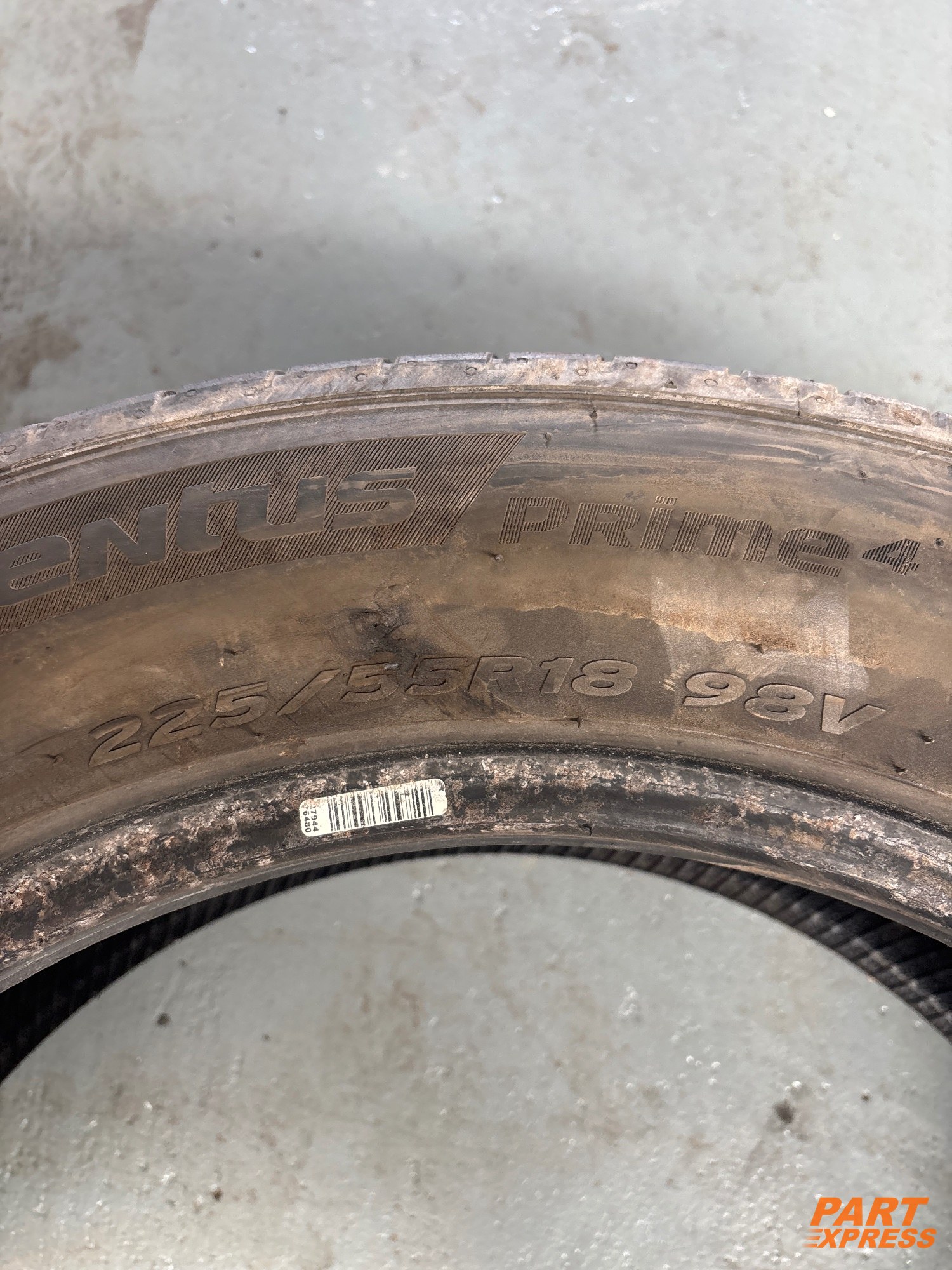 Reifen Hankook Ventus Prime 225/45 R18 98V 4mm – 4