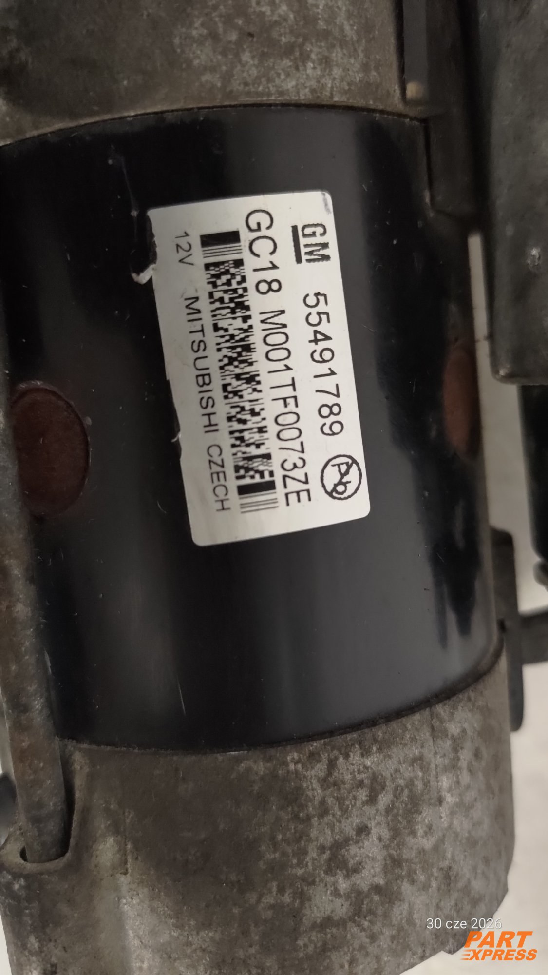 Anlasser Opel Mokka Astra 1,6 CDTi 102tkm B16DTU M32 55491789 – 5