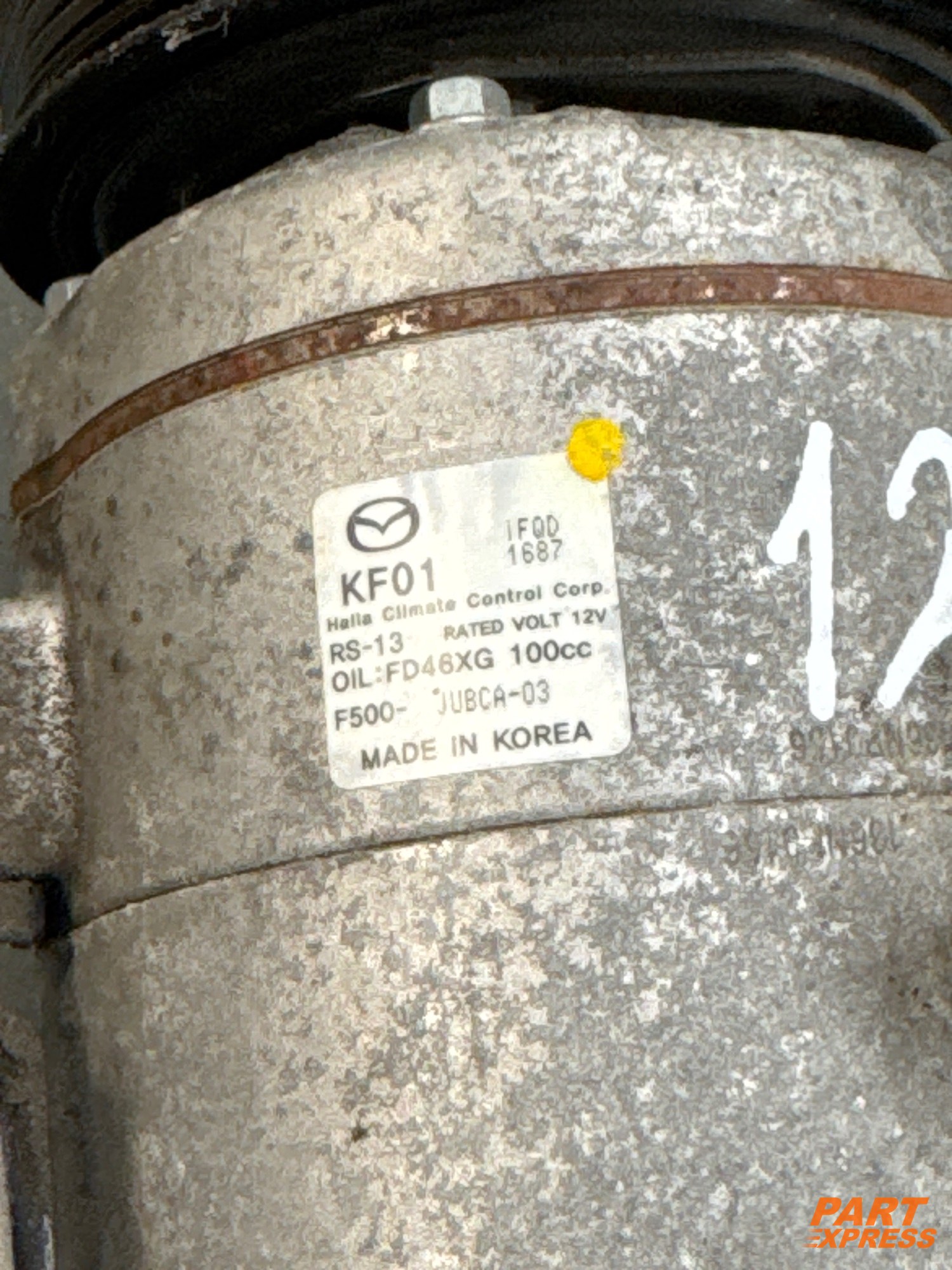 Klimakompressor Mazda 6 CX-5 2,2D 88TKM 110KW 150PS F500-JUBCA-03 – 4
