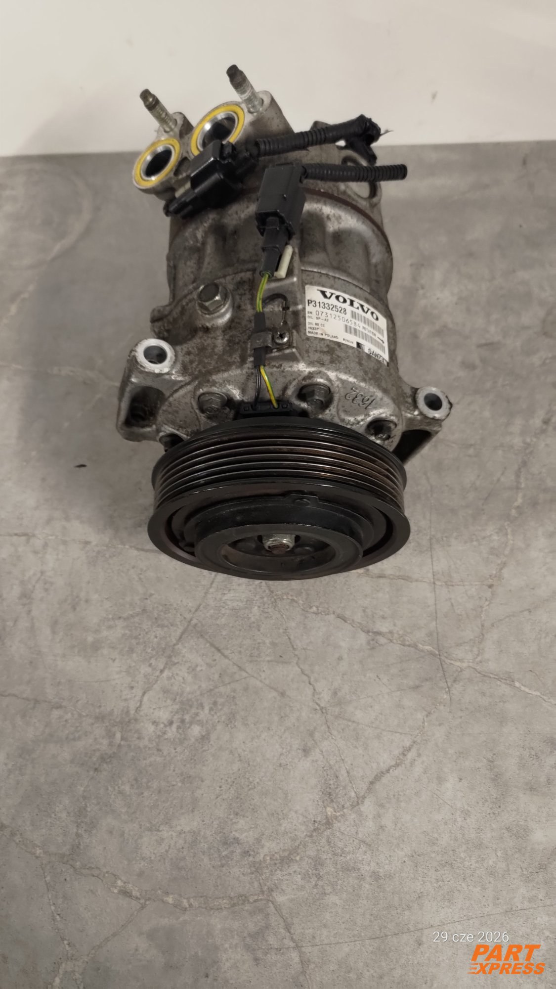 Klimakompressor 2.0l Diesel Volvo D4 S60 V60 V90 XC60 XC90 70tkm P31332528 – 4