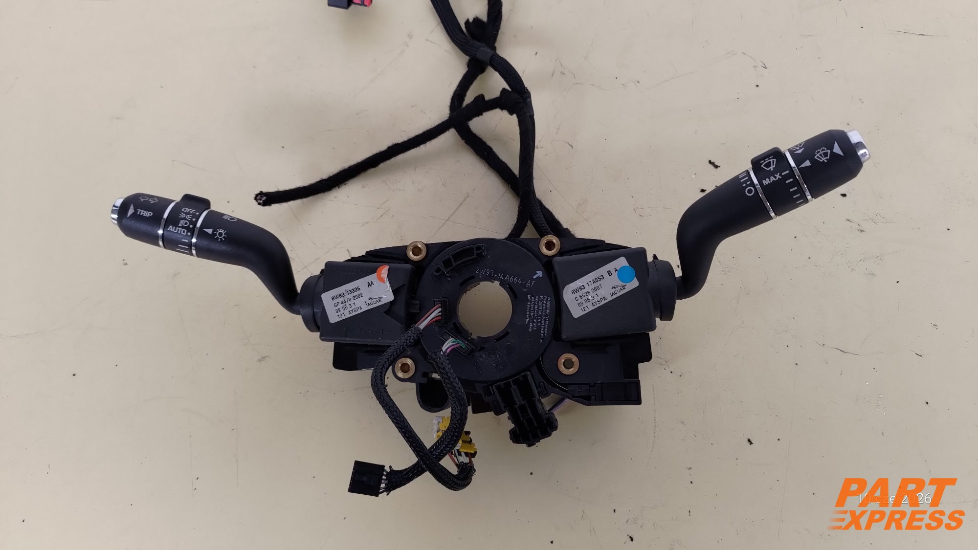Lenkstockhalter komplett Jaguar XF X250 2007 - 2015 2W93-14A664-AF