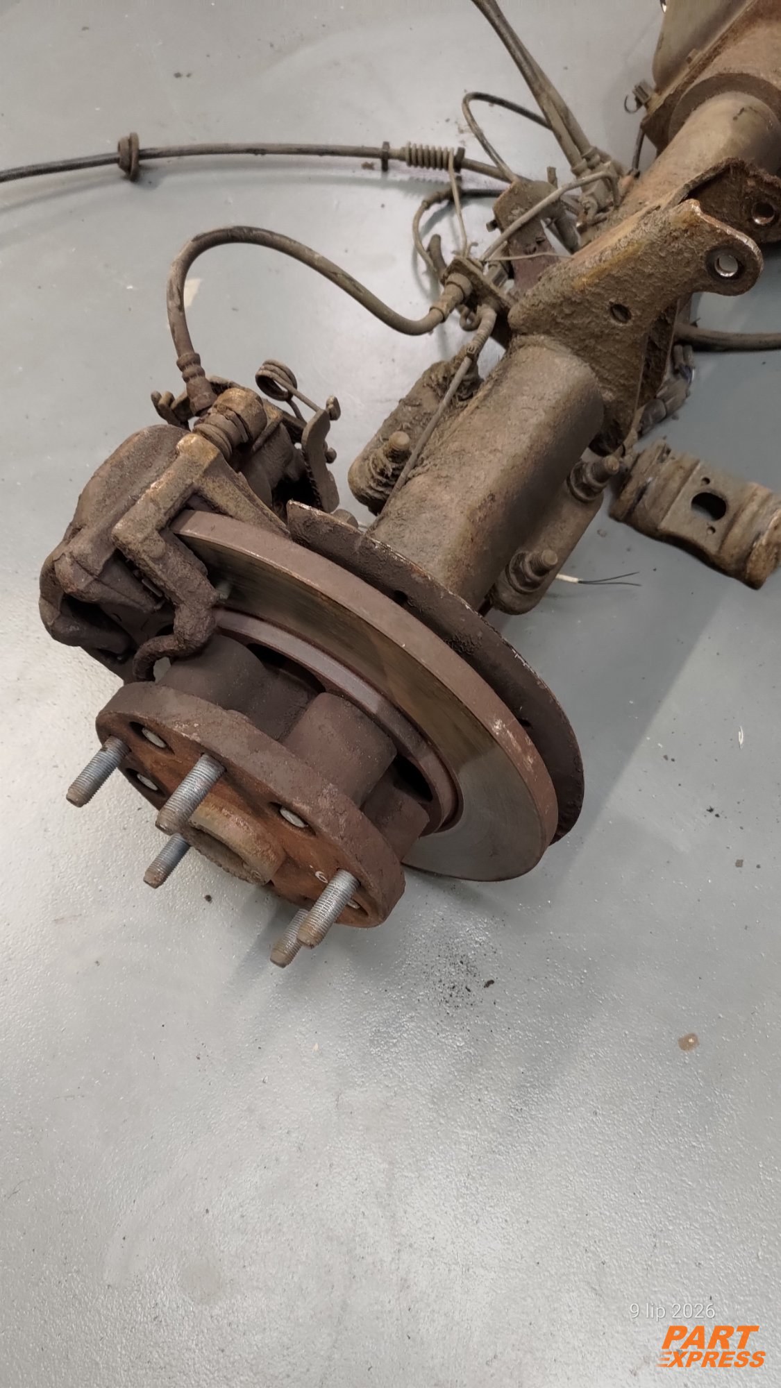 Hinterachse komplett mit Differential Ford Transit 6 Gang 2.2 V363 TDCI – 3