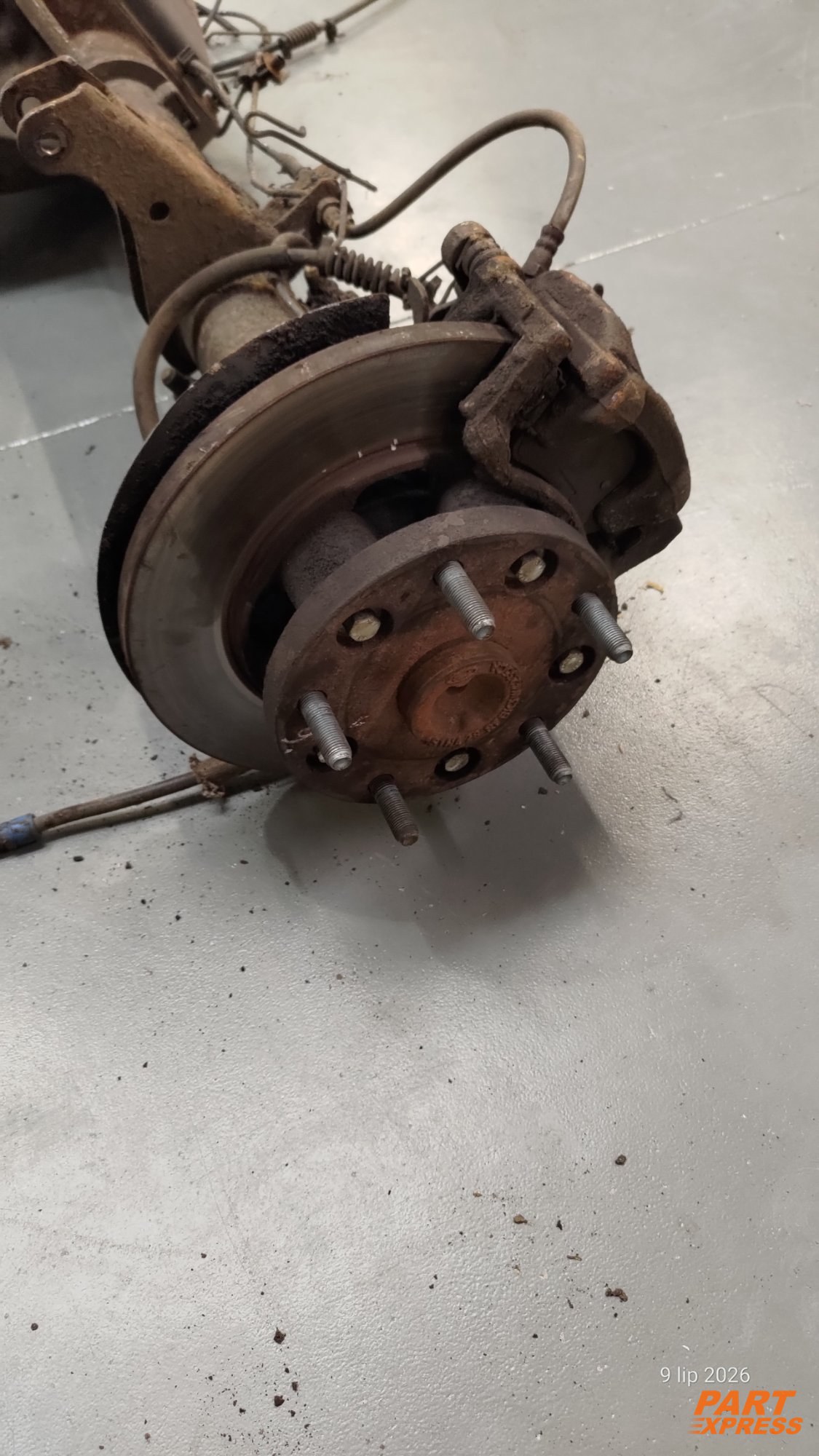 Hinterachse komplett mit Differential Ford Transit 6 Gang 2.2 V363 TDCI – 5