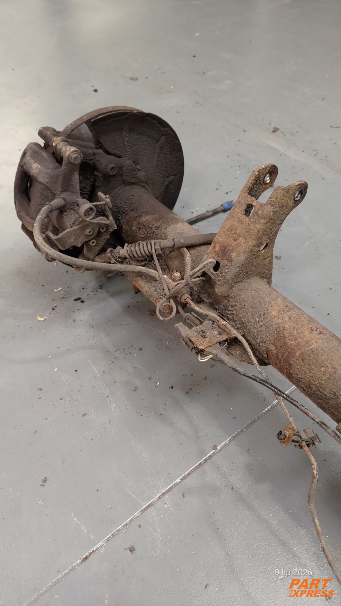 Hinterachse komplett mit Differential Ford Transit 6 Gang 2.2 V363 TDCI – 6