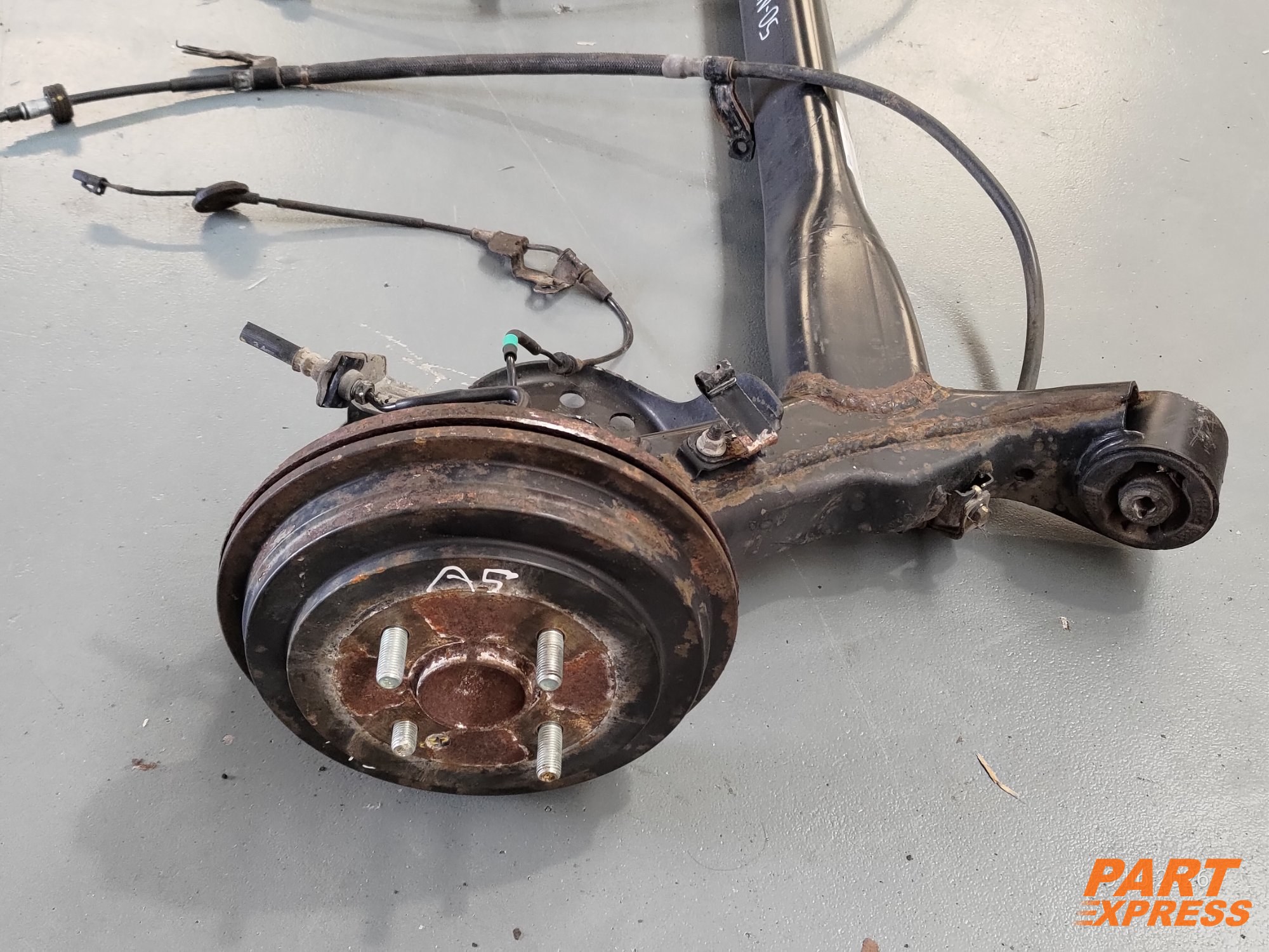 Hinterachse komplett A6GF1 G4LC Kia Rio IV Stonic Hyundai i20 74kW 55100H 8000 – 2