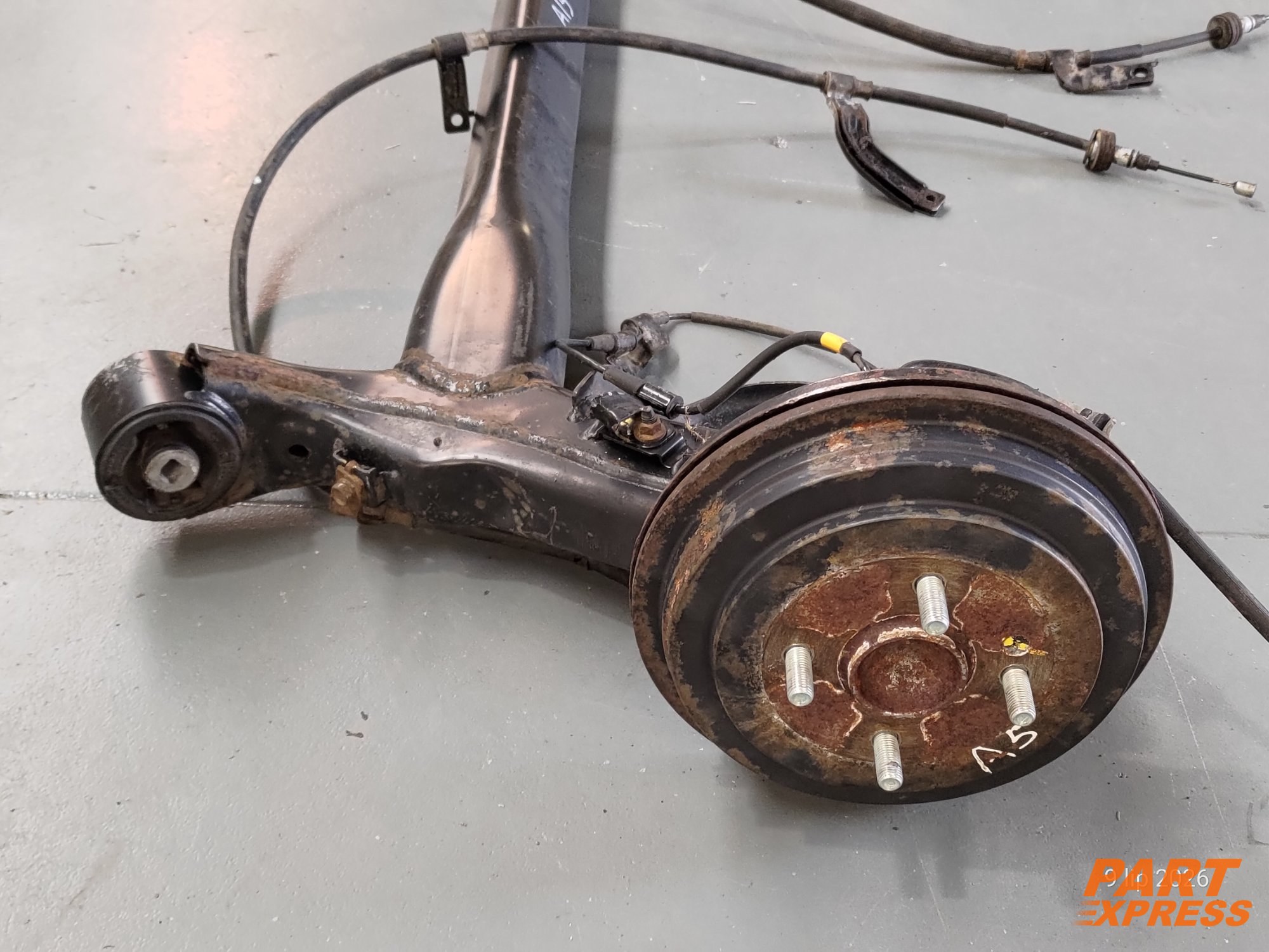 Hinterachse komplett A6GF1 G4LC Kia Rio IV Stonic Hyundai i20 74kW 55100H 8000 – 3