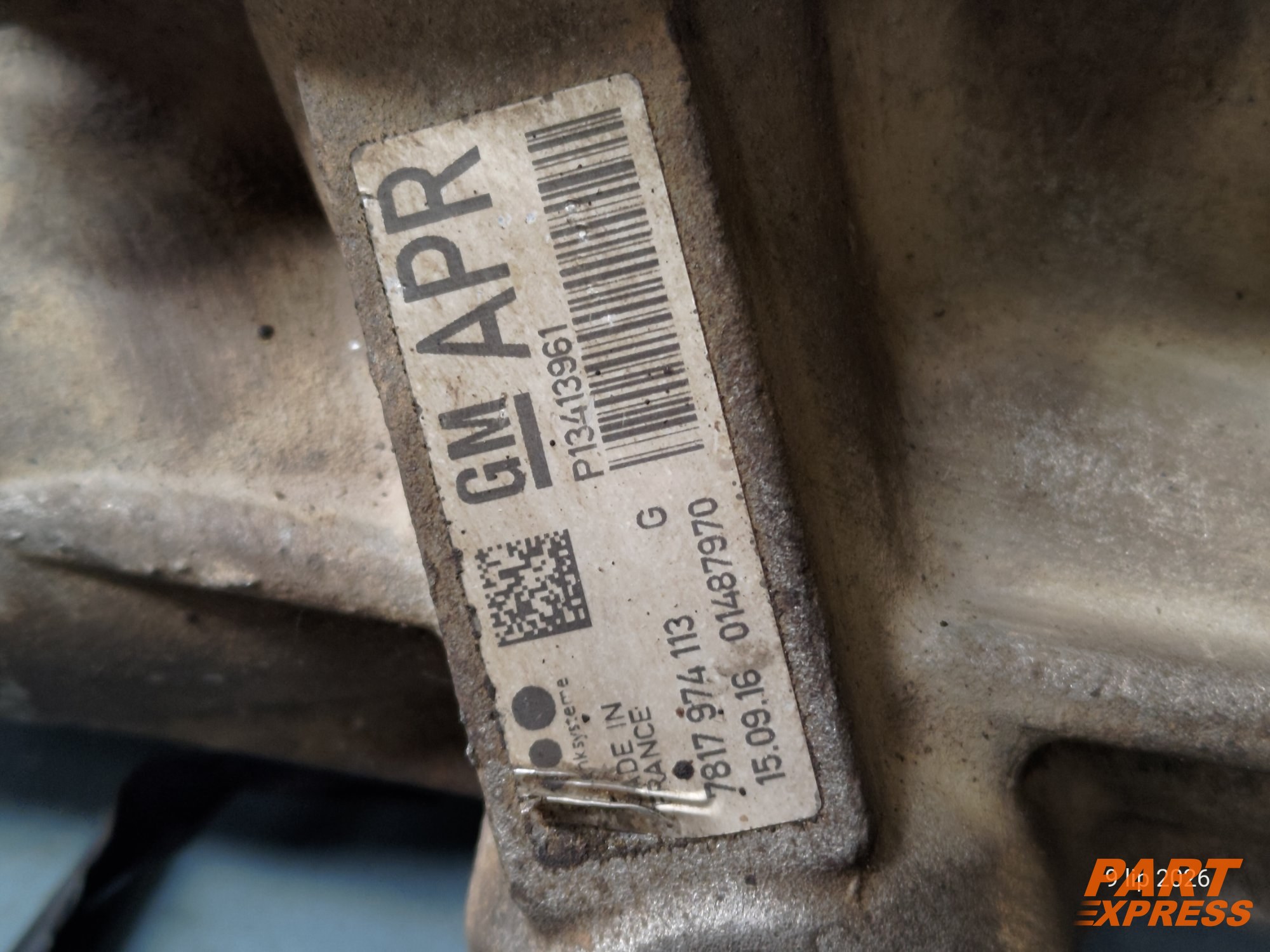 Lenkgetriebe komplett Opel Vauxhall Zafira B Tourer 2011 - 2018 7817974113 – 5